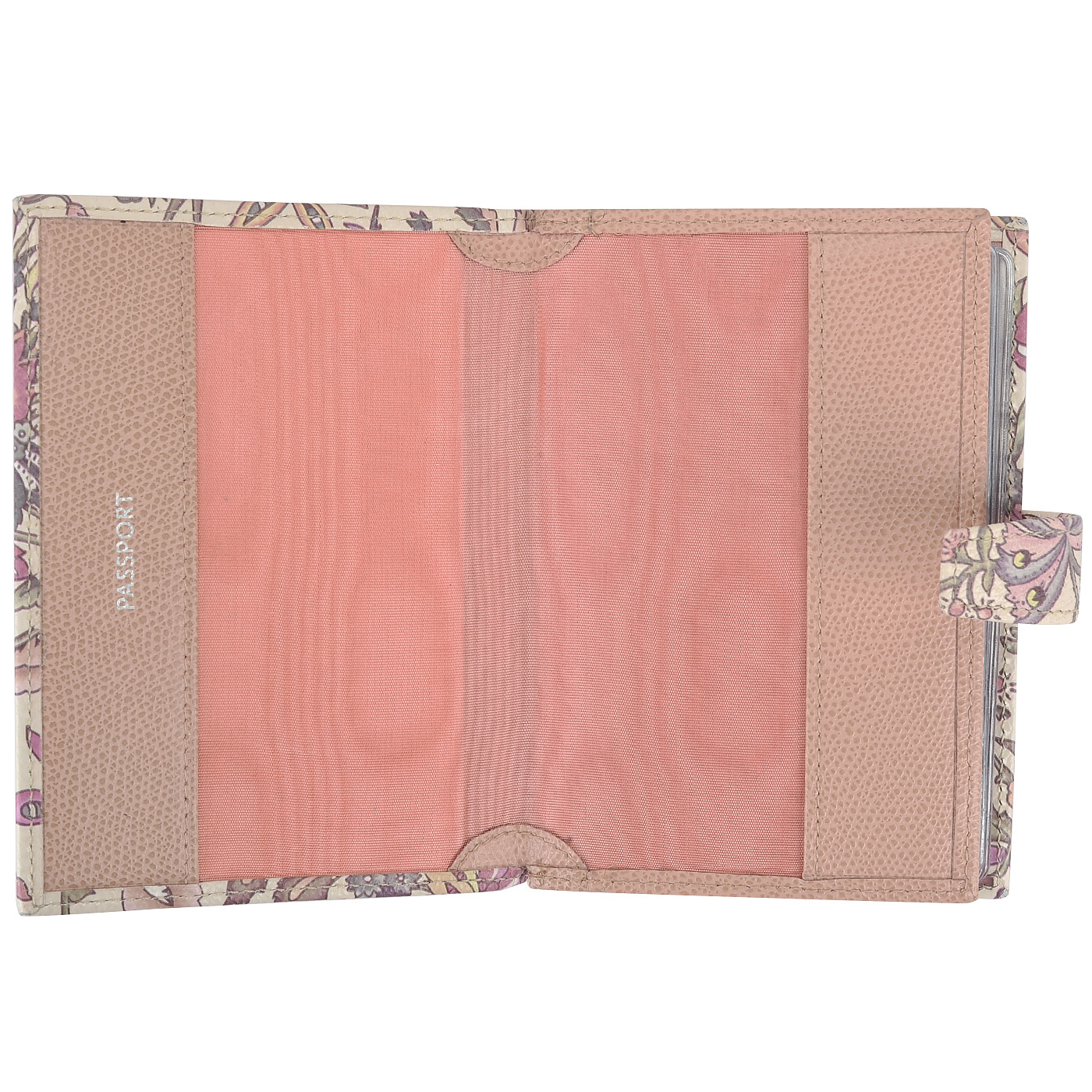 Кожаная обложка для паспорта и автодокументов Aurelli Alma fiore