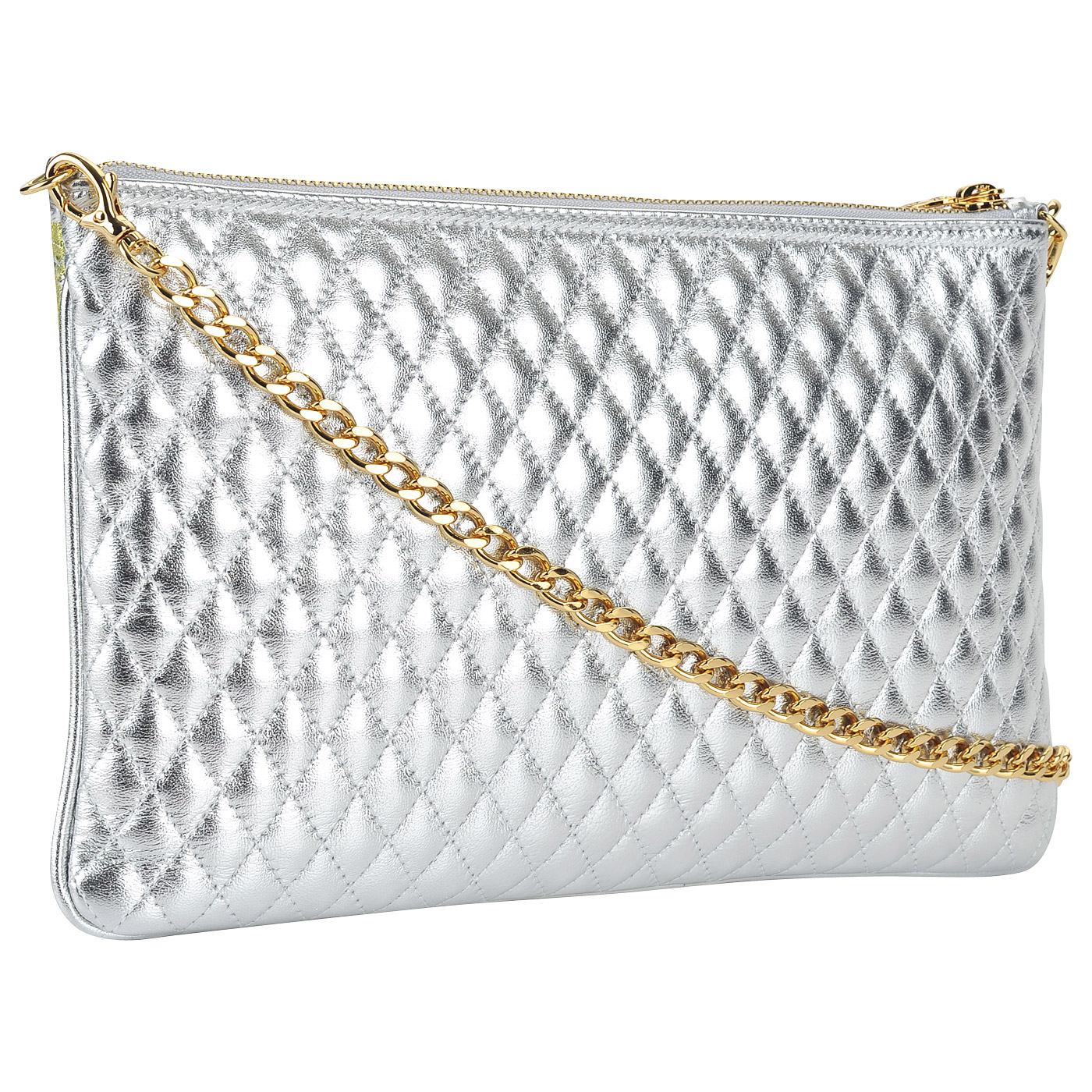 Женская кожаная сумочка с вышивкой Valentino Orlandi 