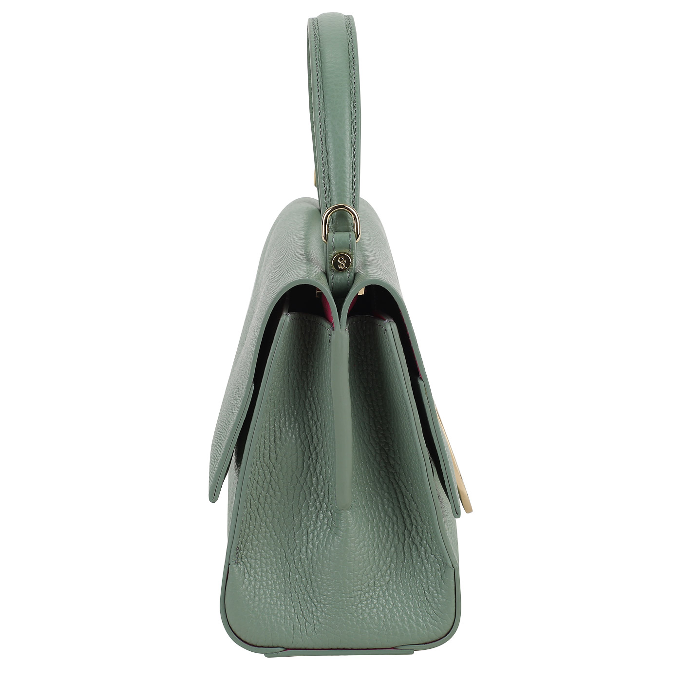 Кожаная сумка с цепочкой Carlo Salvatelli Katrine gemma