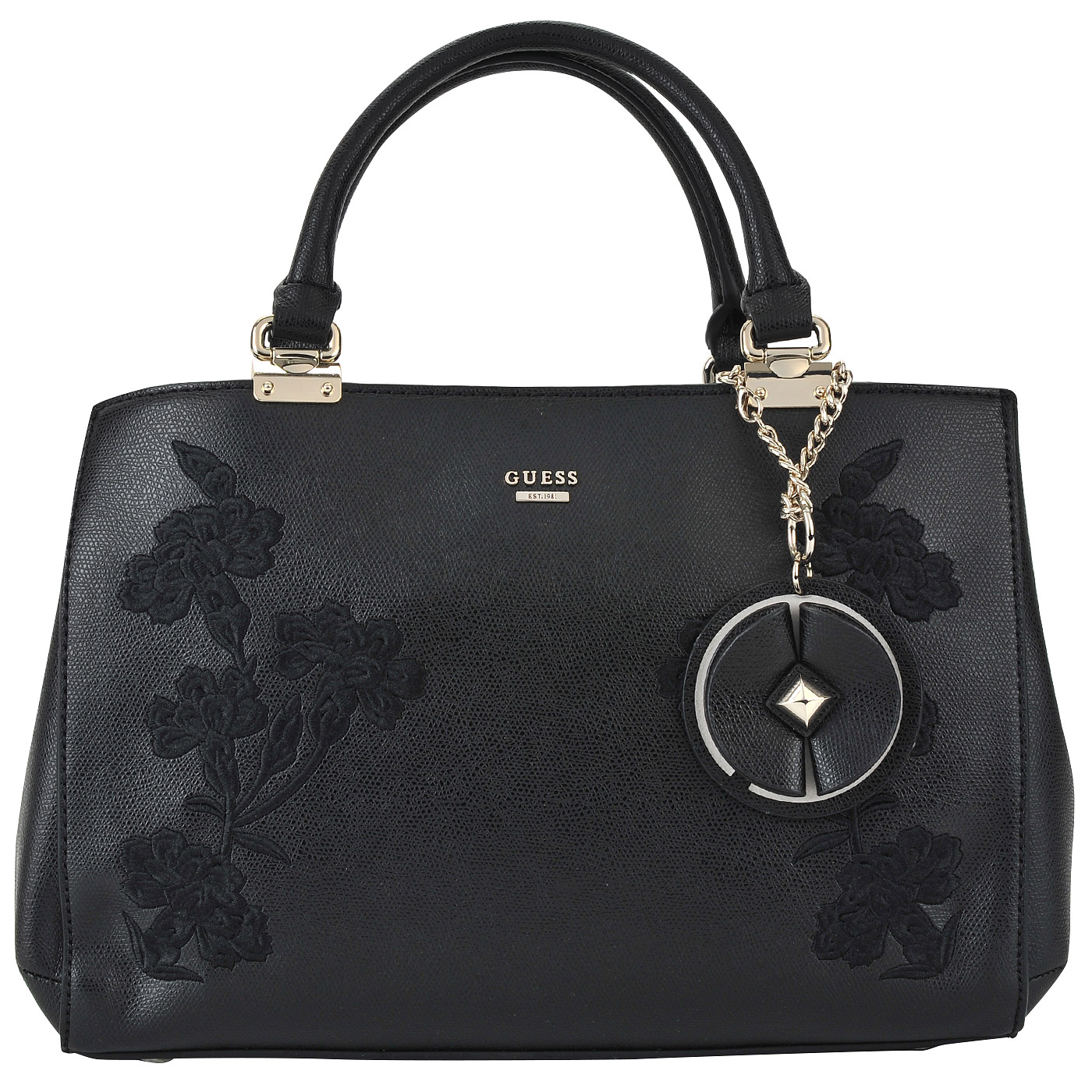 Guess Женская сумка с цветочной вышивкой