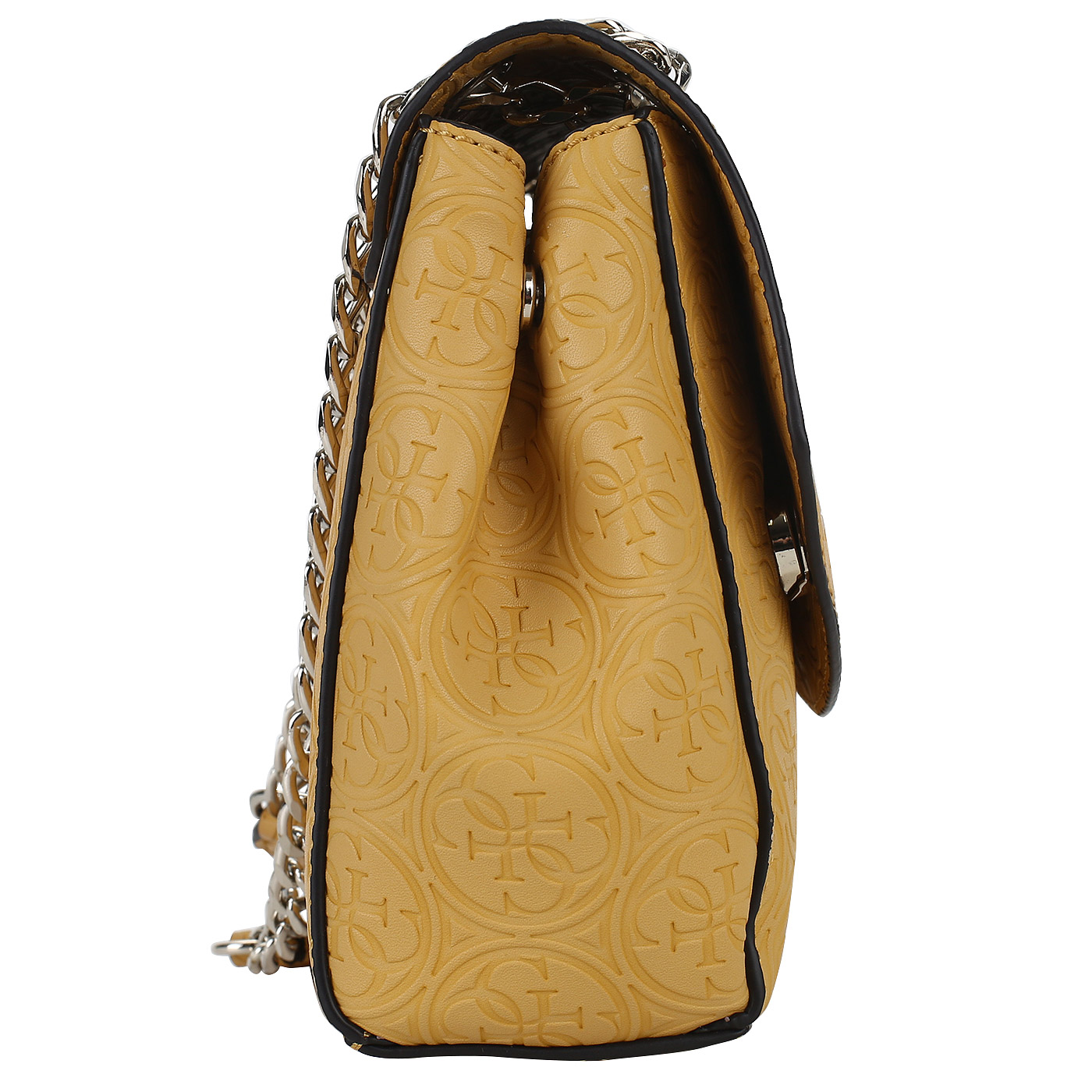 Тисненая сумка с откидным клапаном Guess Heritage Pop