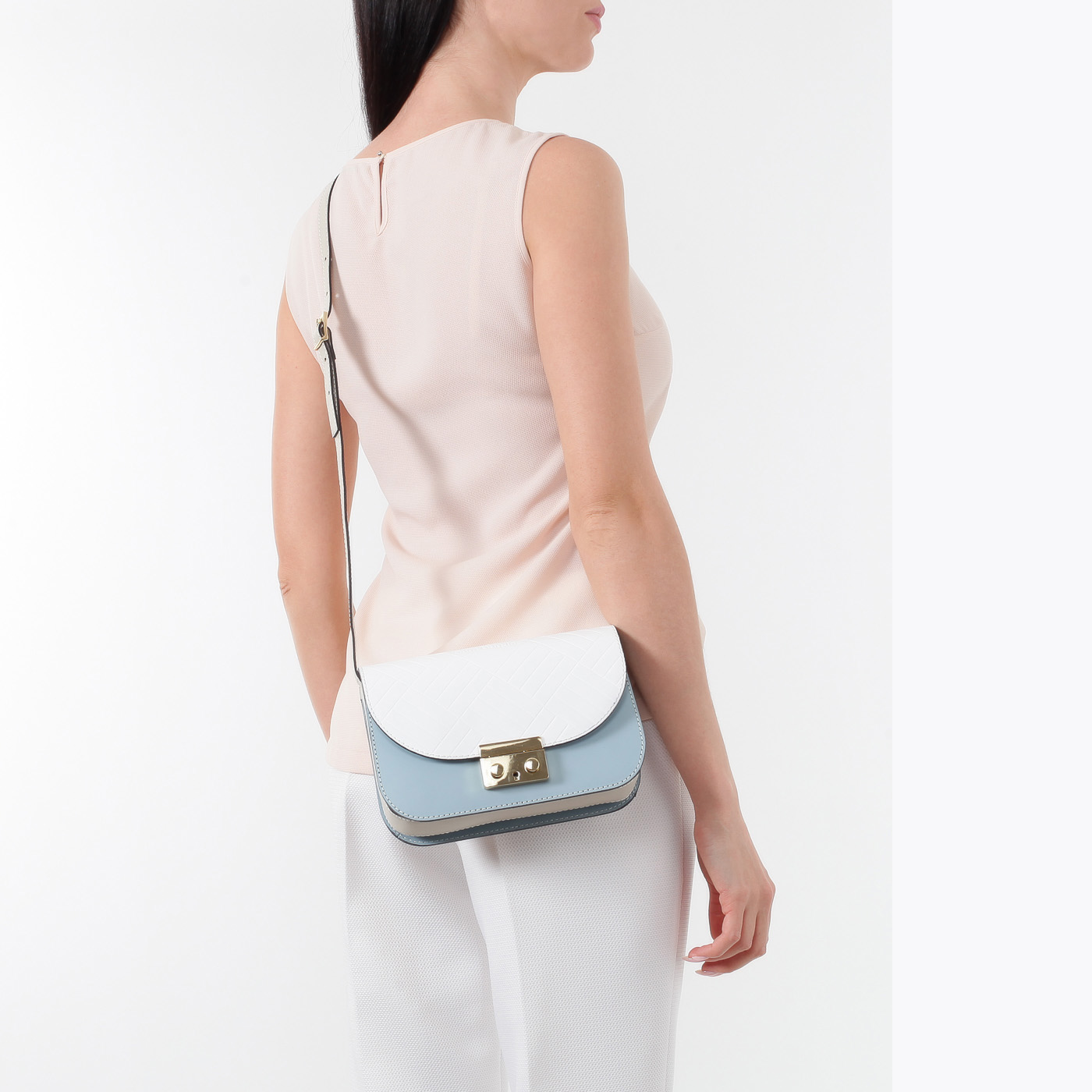 Сумочка с тремя отделами Sara Burglar Pamela Dama