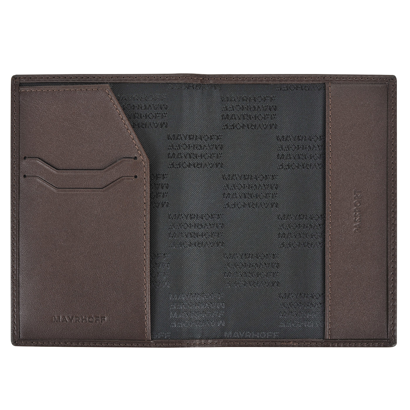 Обложка для паспорта из мягкой гладкой кожи Mayrhoff 