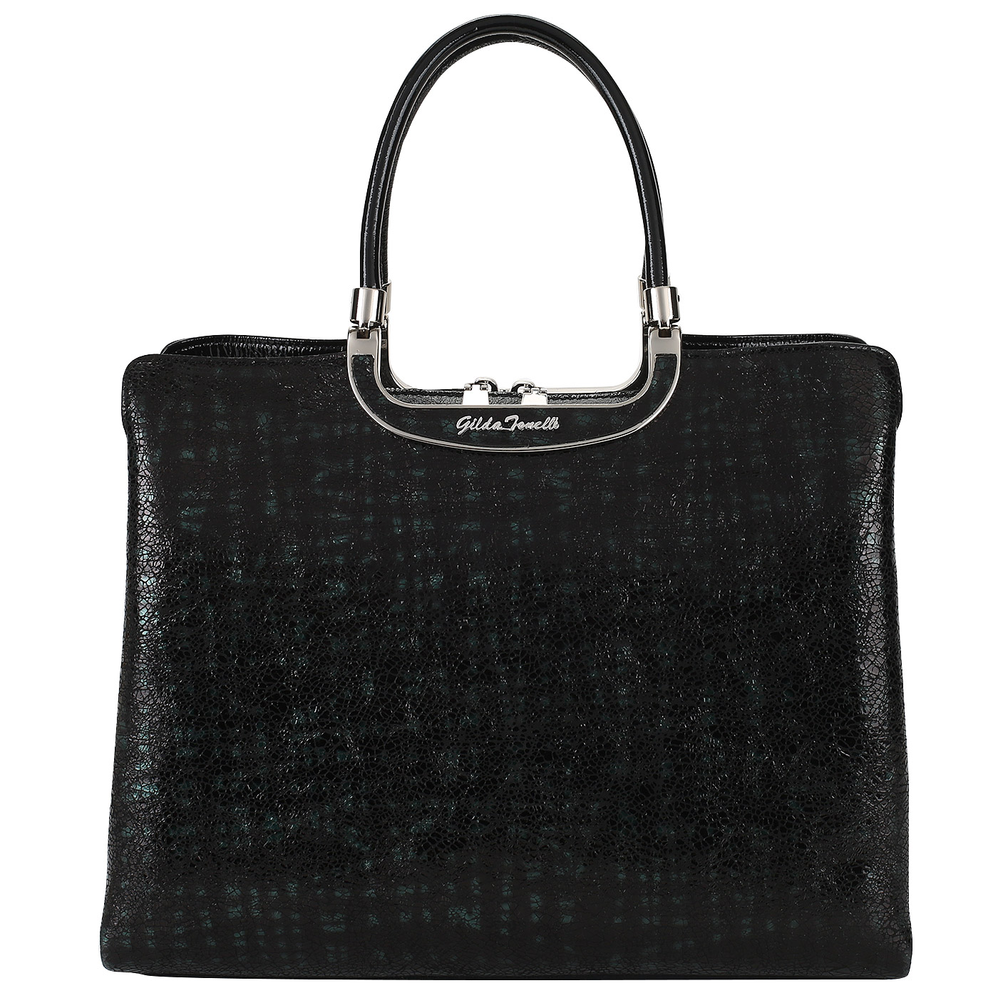 Gilda Tonelli Кожаная сумка с напылением