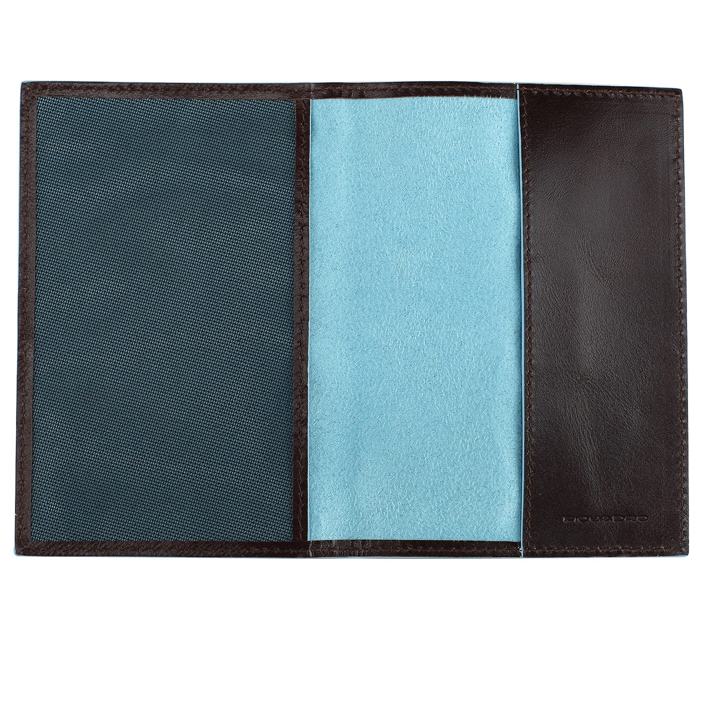 Кожаная обложка для паспорта Piquadro Blue square