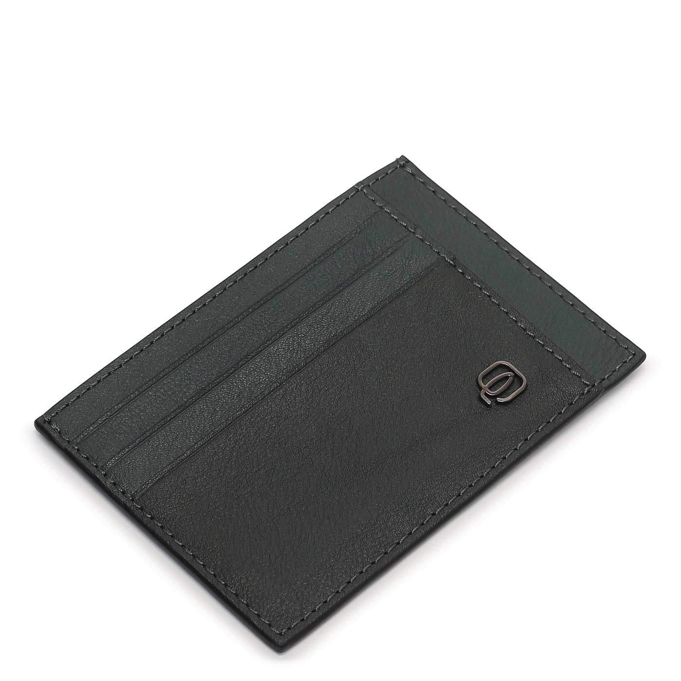 Кожаная визитница Piquadro Black square