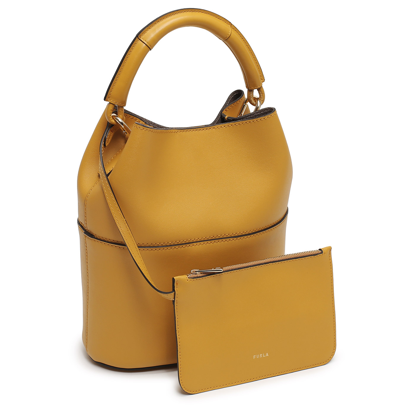 Кожаная сумка Furla Sfera