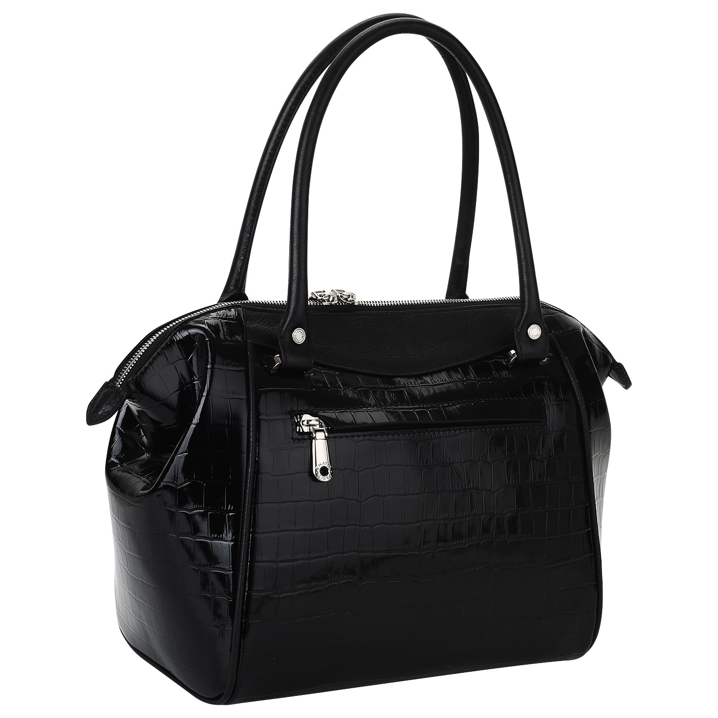 Сумка из черной кожи Chatte 