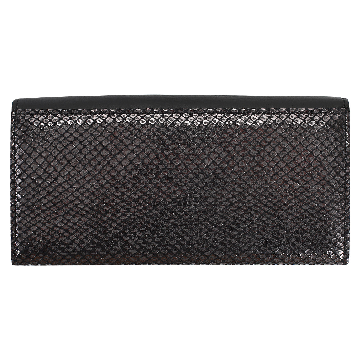 Кожаное женское портмоне на кнопке Chatte Tiffany