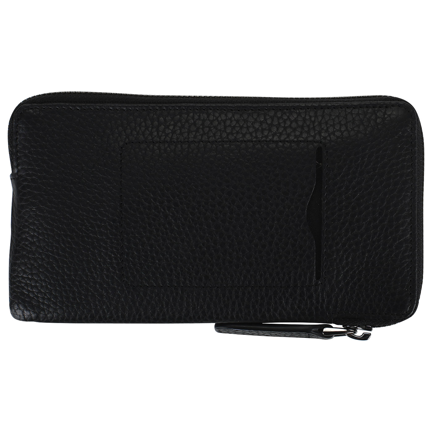 Черное кожаное портмоне Cerruti 1881 Allen