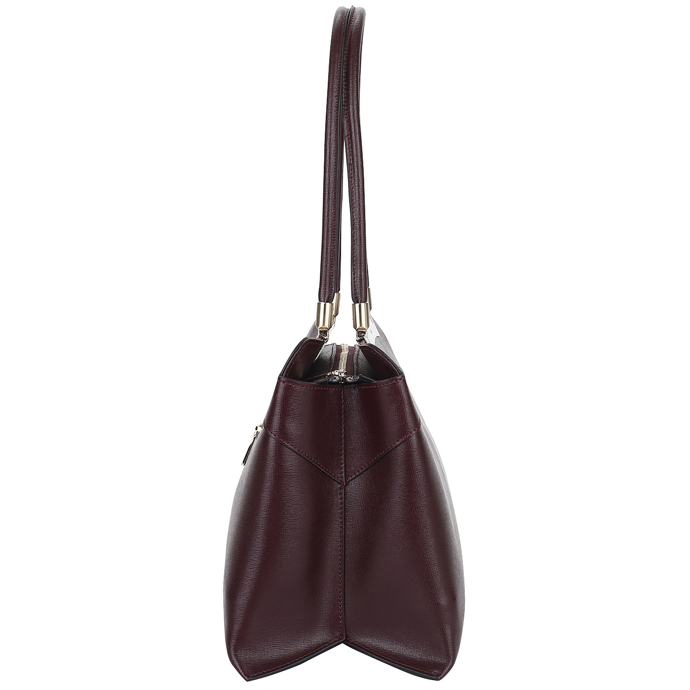 Сафьяновая сумка с длинными ручками Ripani Calatea