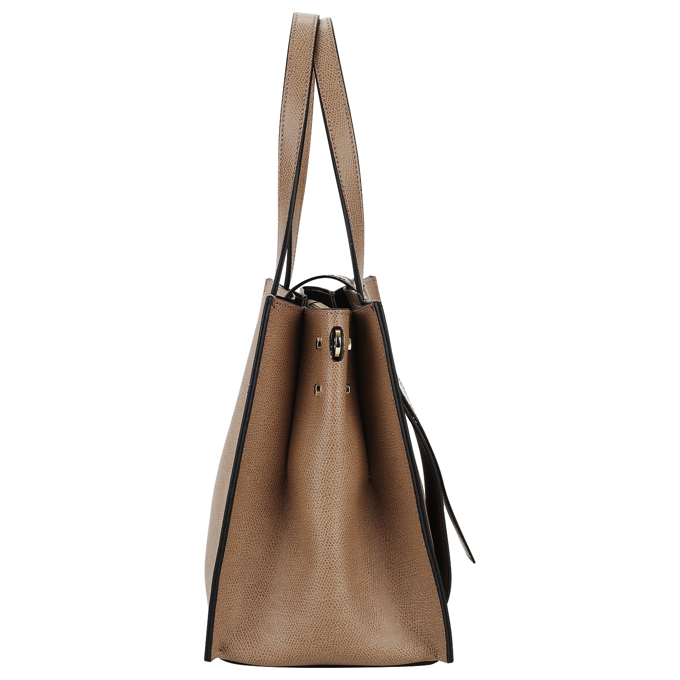 Кожаная сумка с двумя отделами Carlo Salvatelli Lord biscia