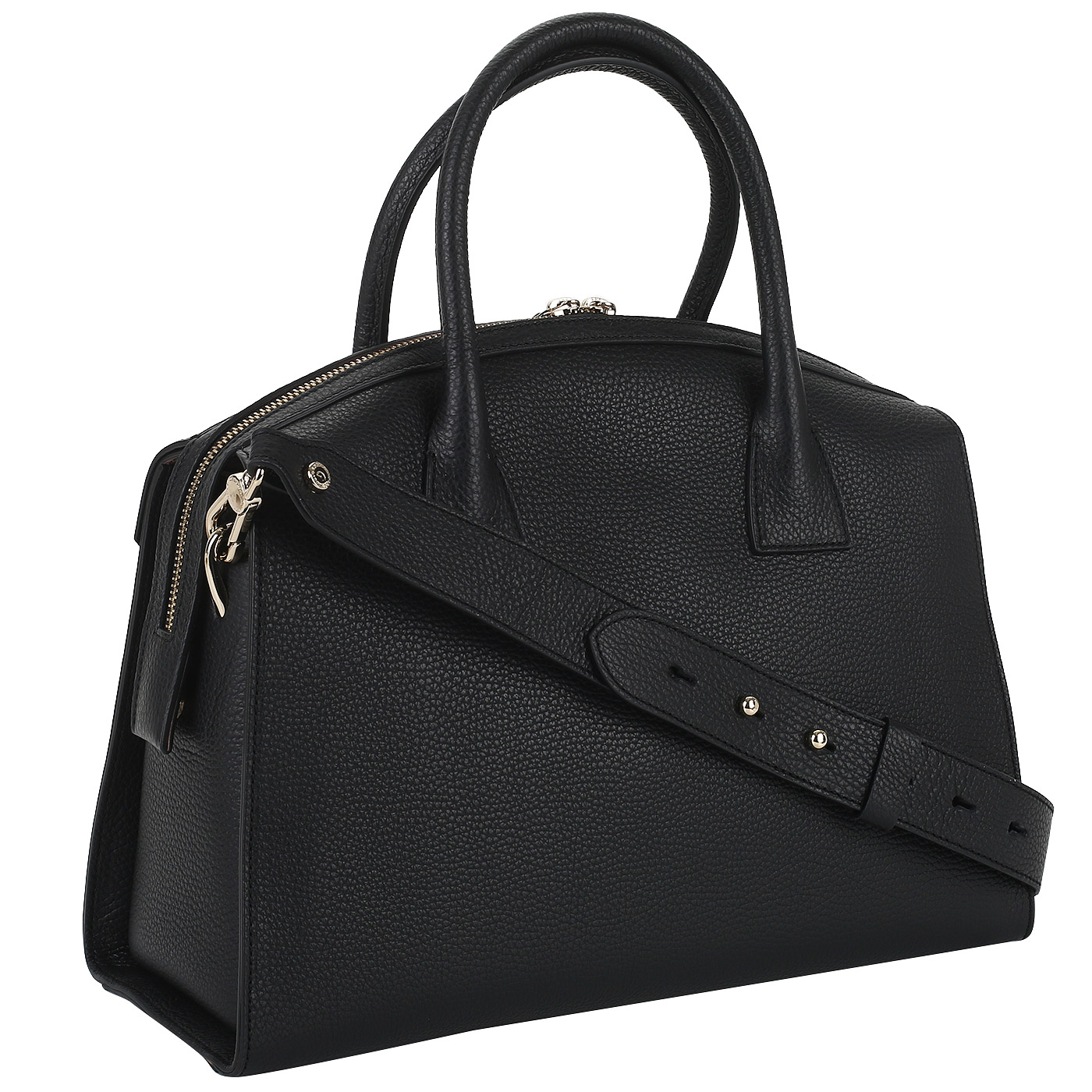 Сумка из кожи и замши Gironacci 