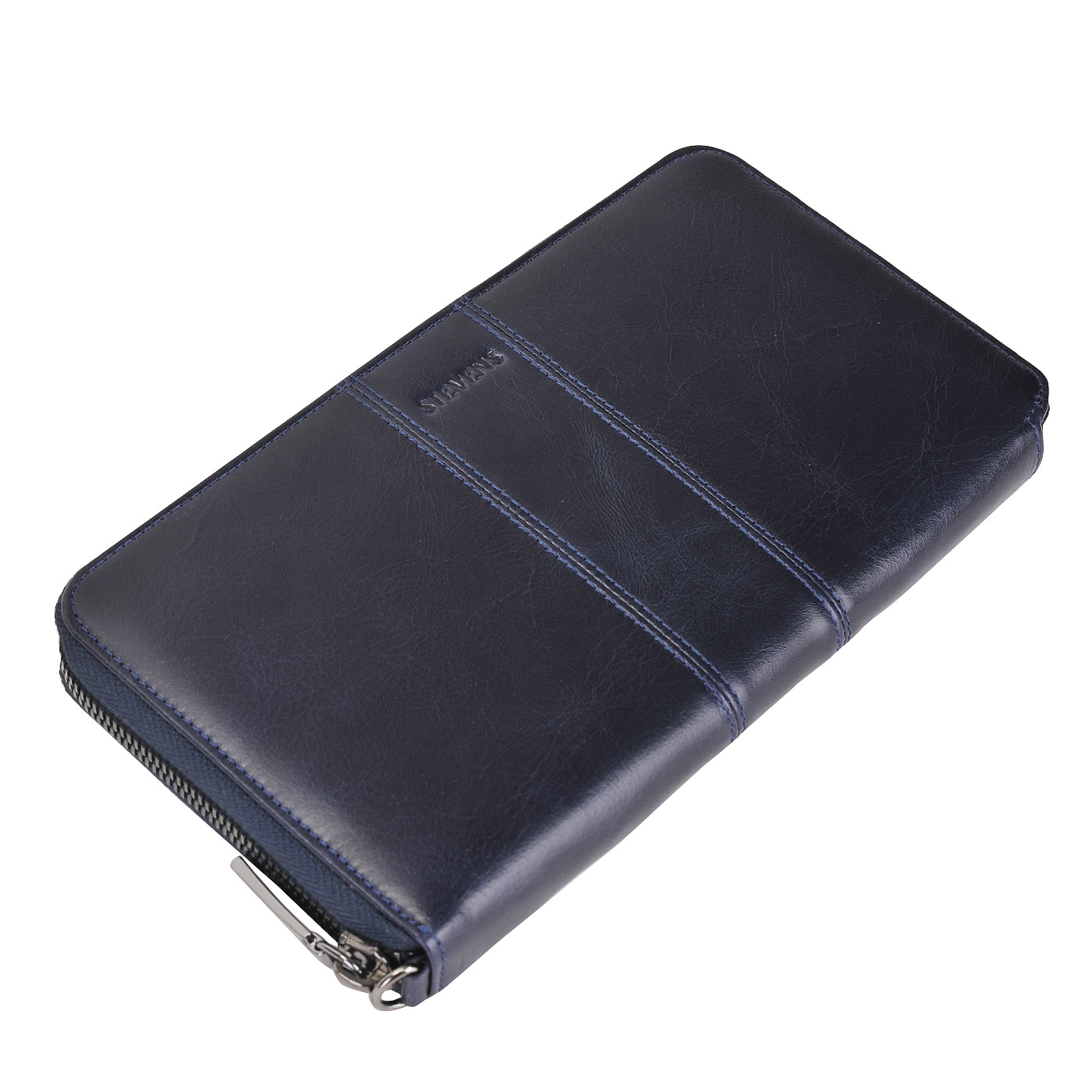 Кожаное портмоне с ремешком на запястье Stevens 