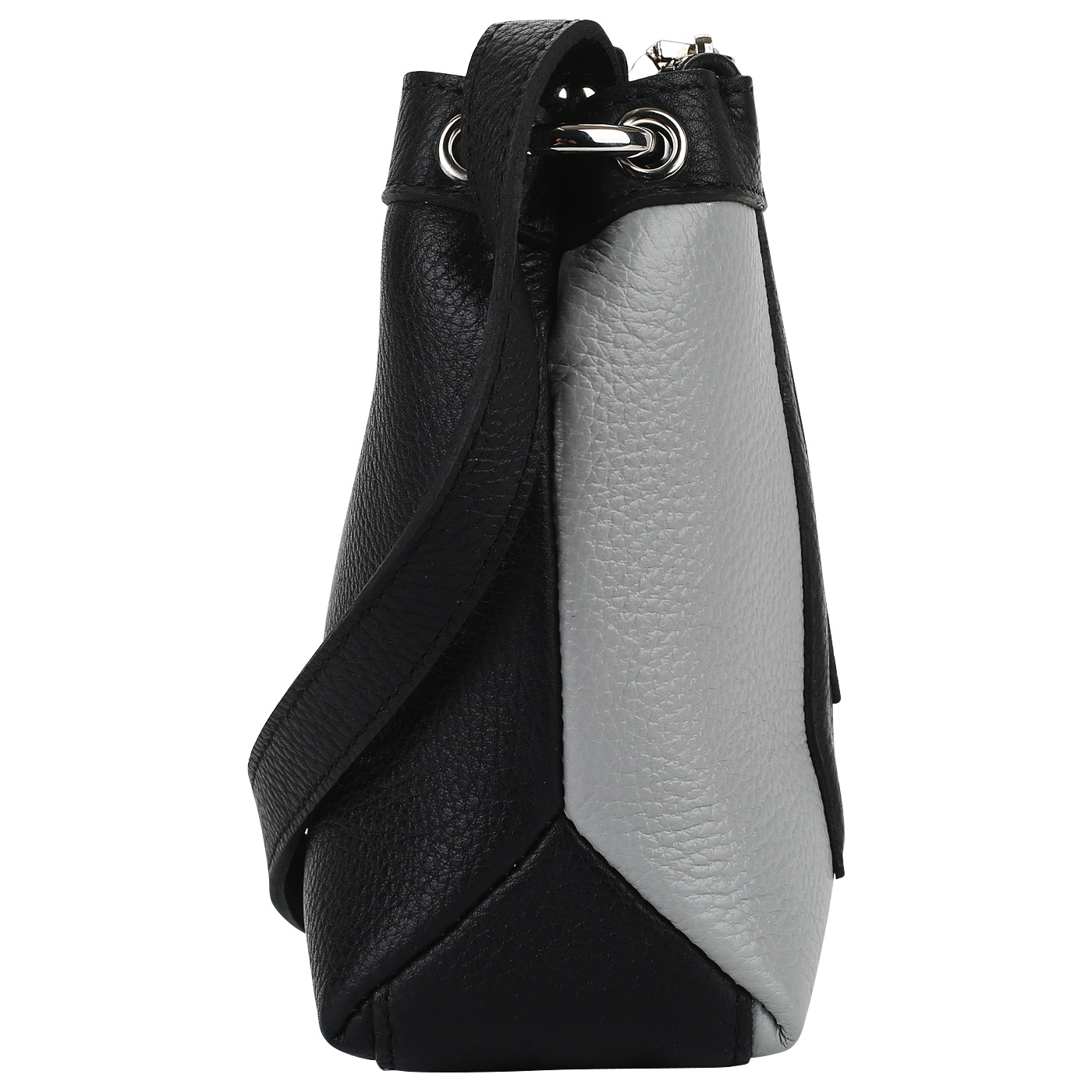 Сумка из зернистой кожи Chatte Dijon