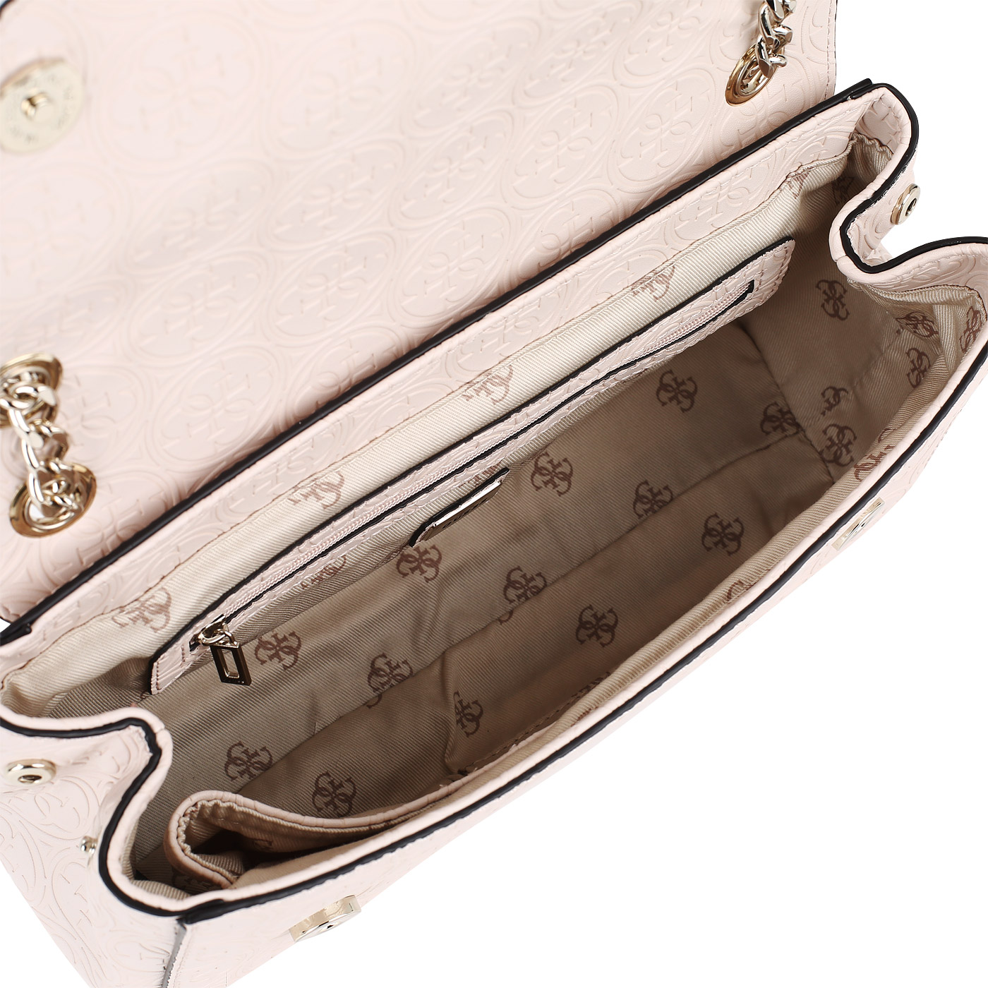 Тисненая сумка через плечо Guess Heritage Pop