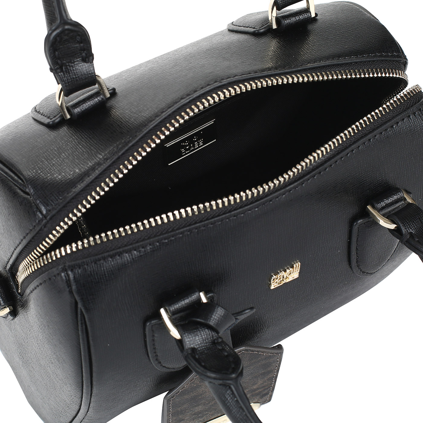 Черная маленькая сумочка Cavalli Class Leo