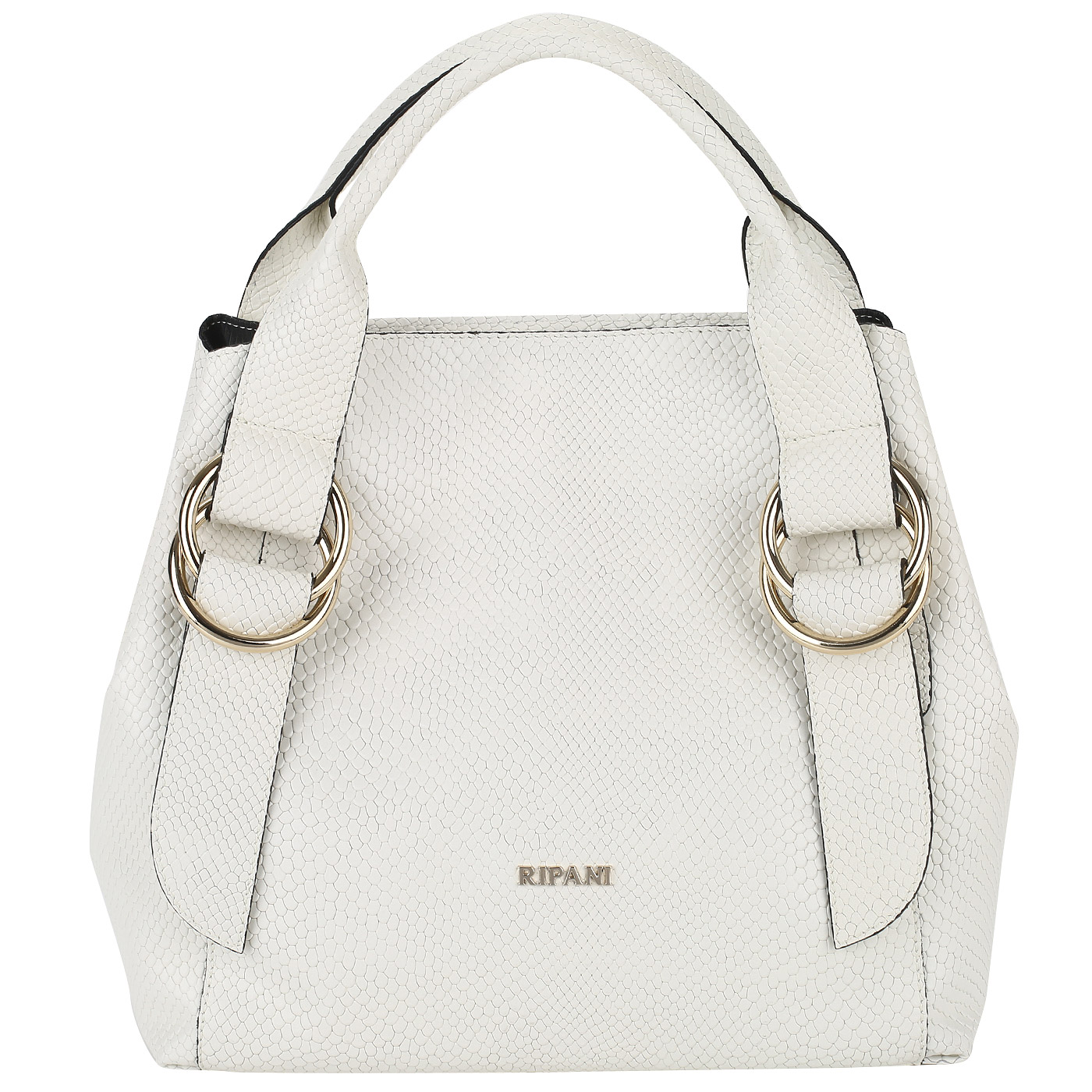 Ripani Сумка из мягкой питоновой кожи