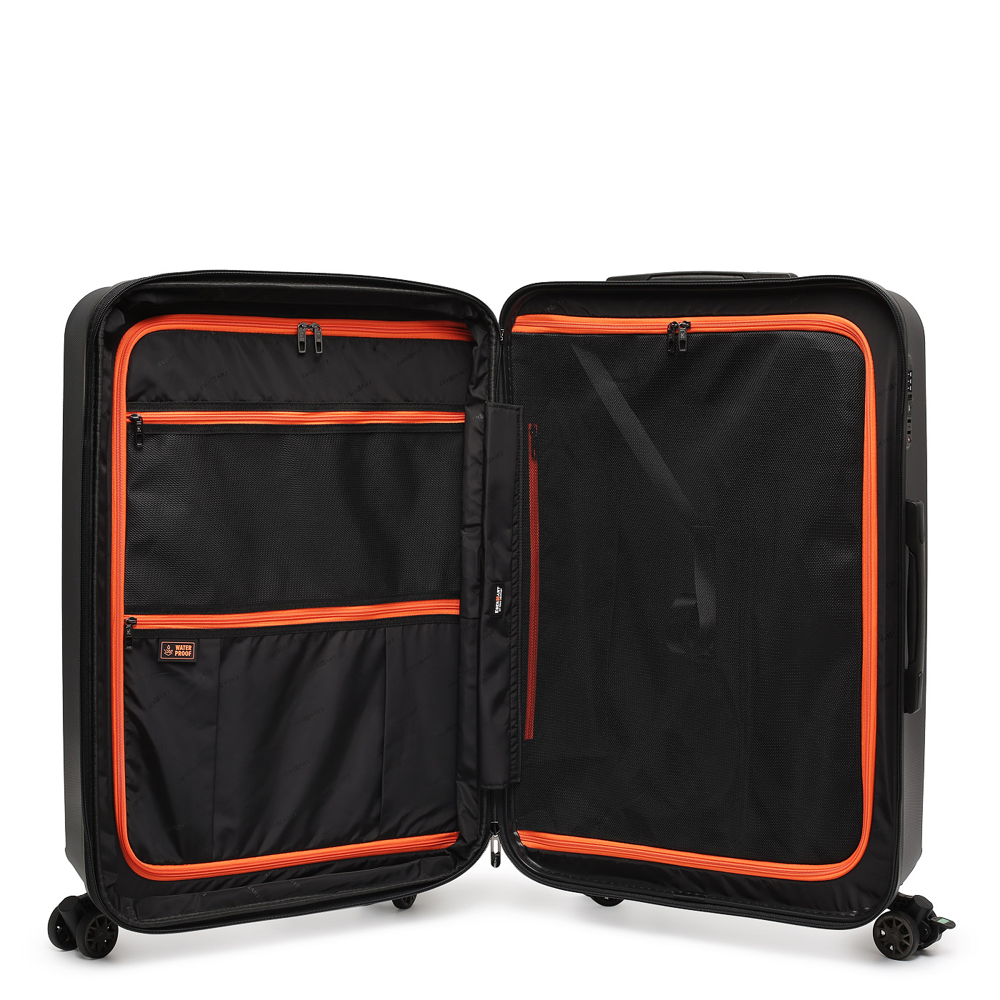 Чемодан с амортизированными колесами Eberhart Drive 2.0