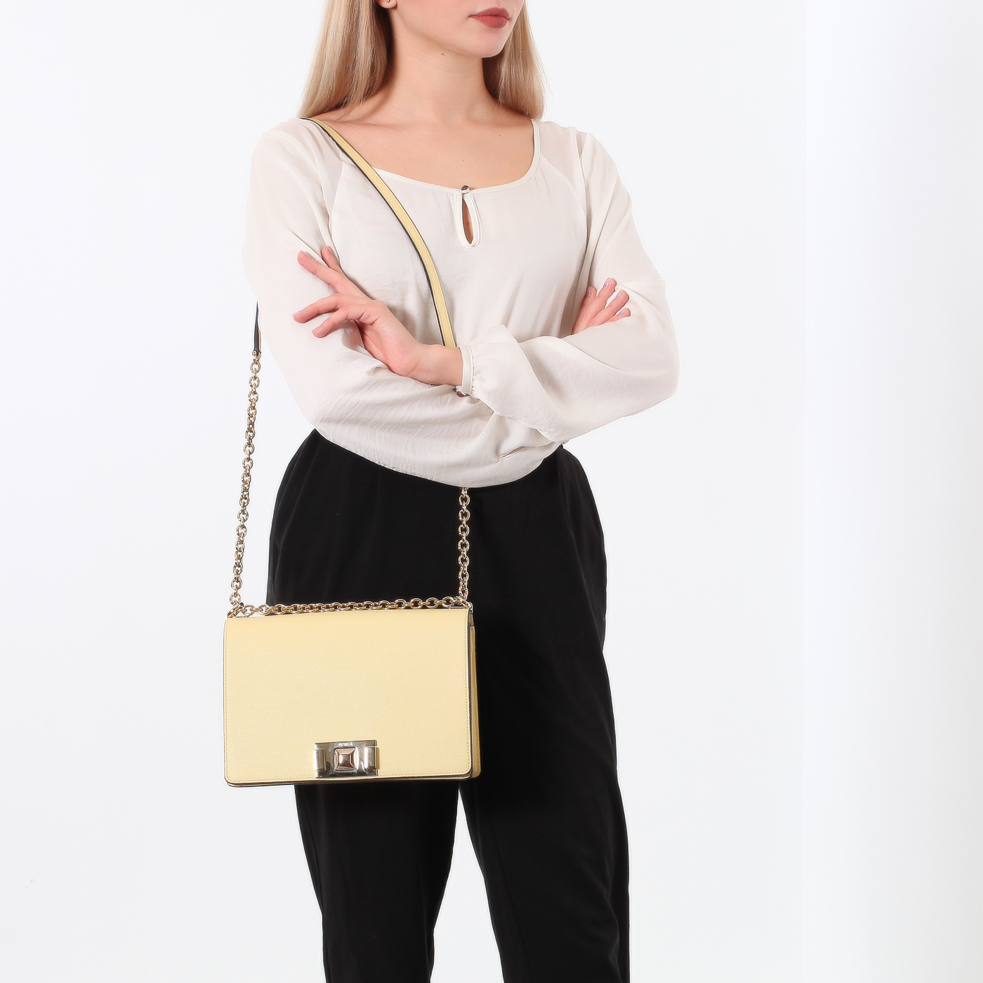 Сумка с откидным клапаном Furla Mimi