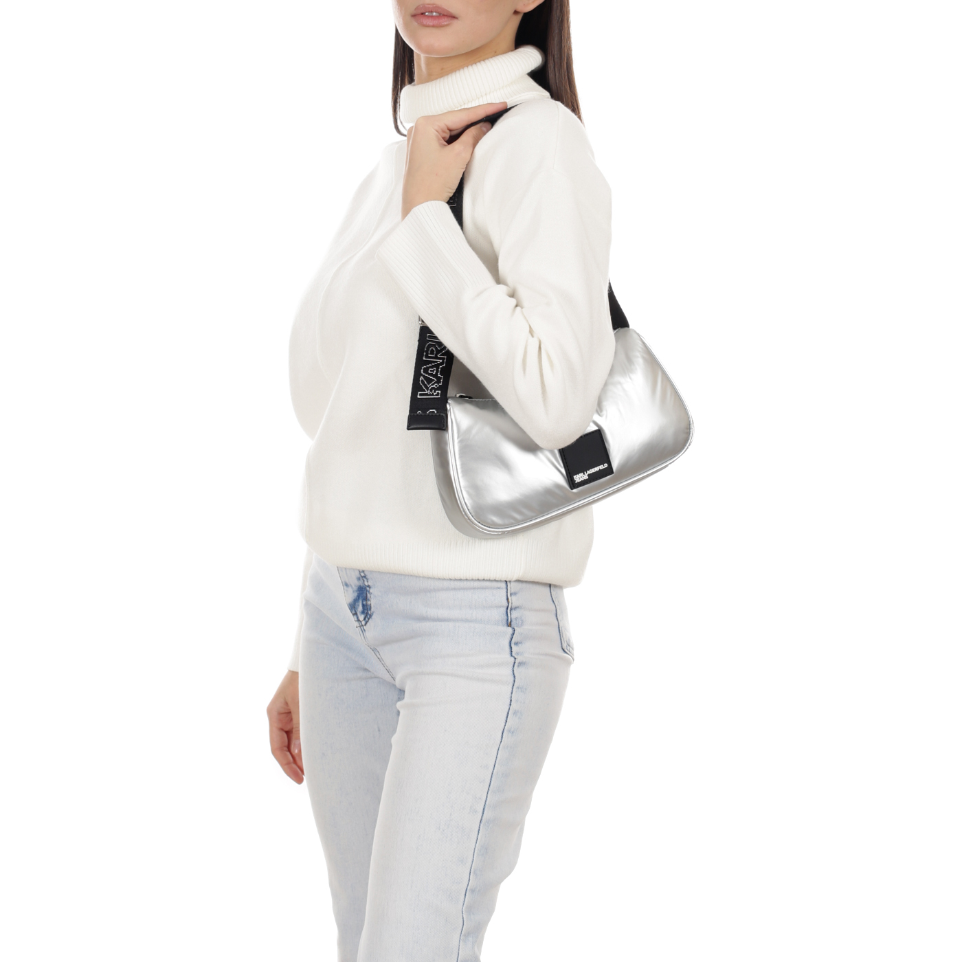 Сумка с текстильным ремешком Karl Lagerfeld Jeans Urban