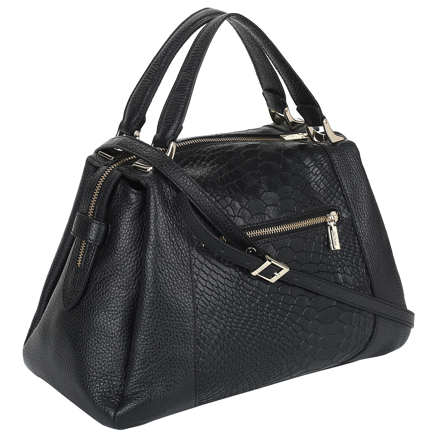 Кожаная сумка с тремя отделами Ripani Azalea