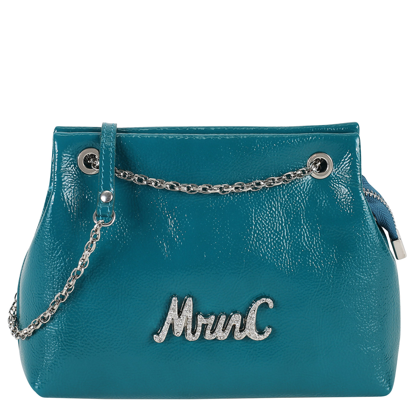 Marina Creazioni Кожаная сумка с цепочкой