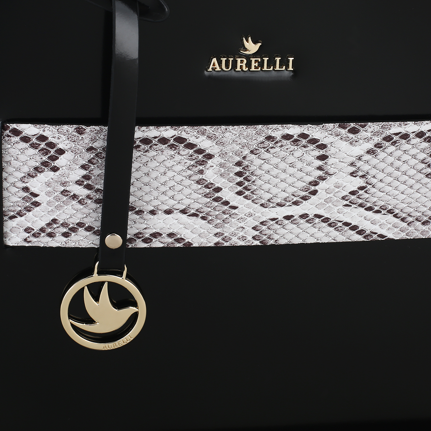 Кожаная сумка Aurelli Pad