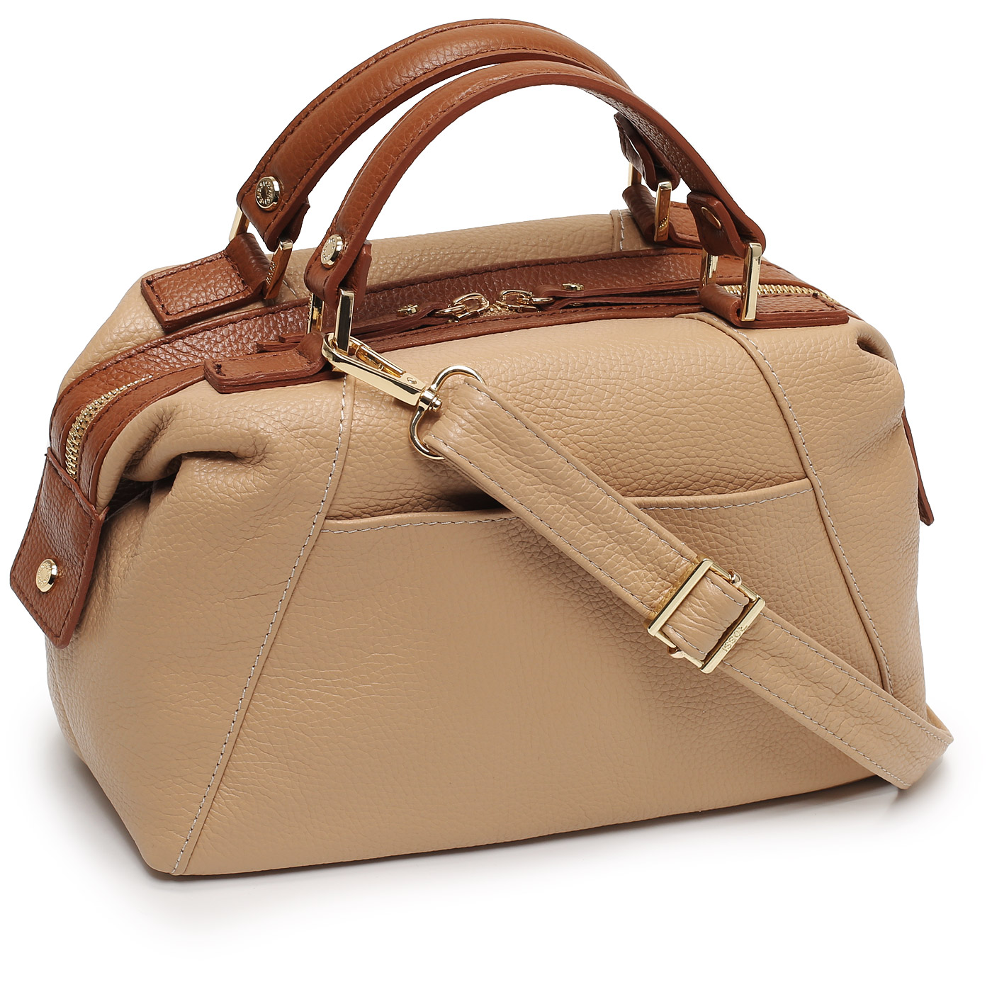 Кожаная сумка Bruno Rossi Dollaro