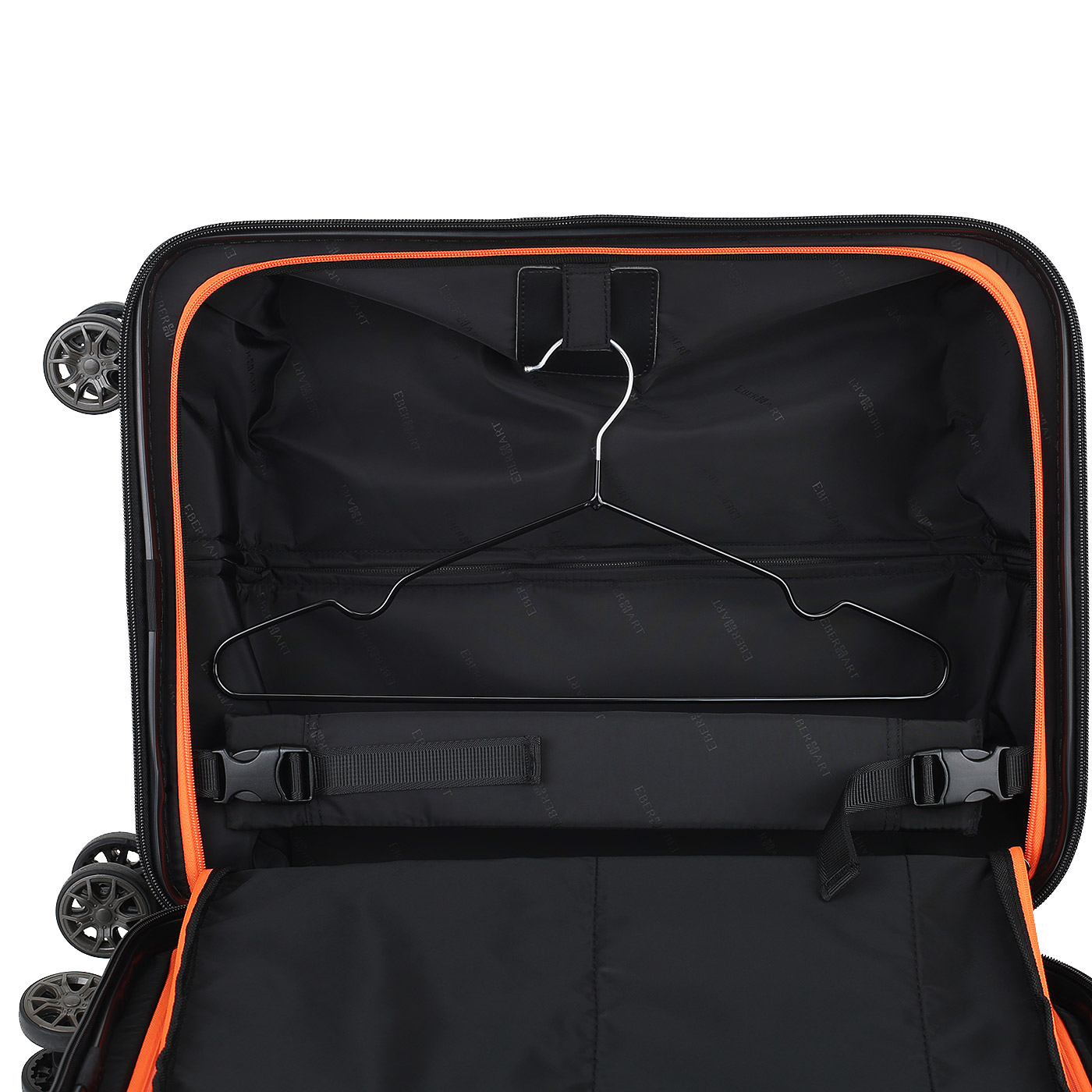 Чемодан на колесах с амортизаторами Eberhart Bounce