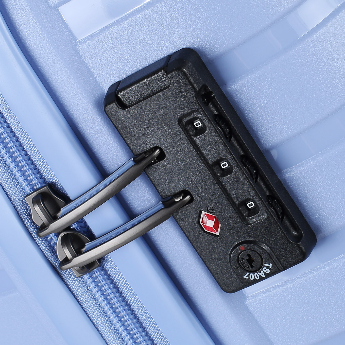 Чемодан средний M из полипропилена Stevens Bubble