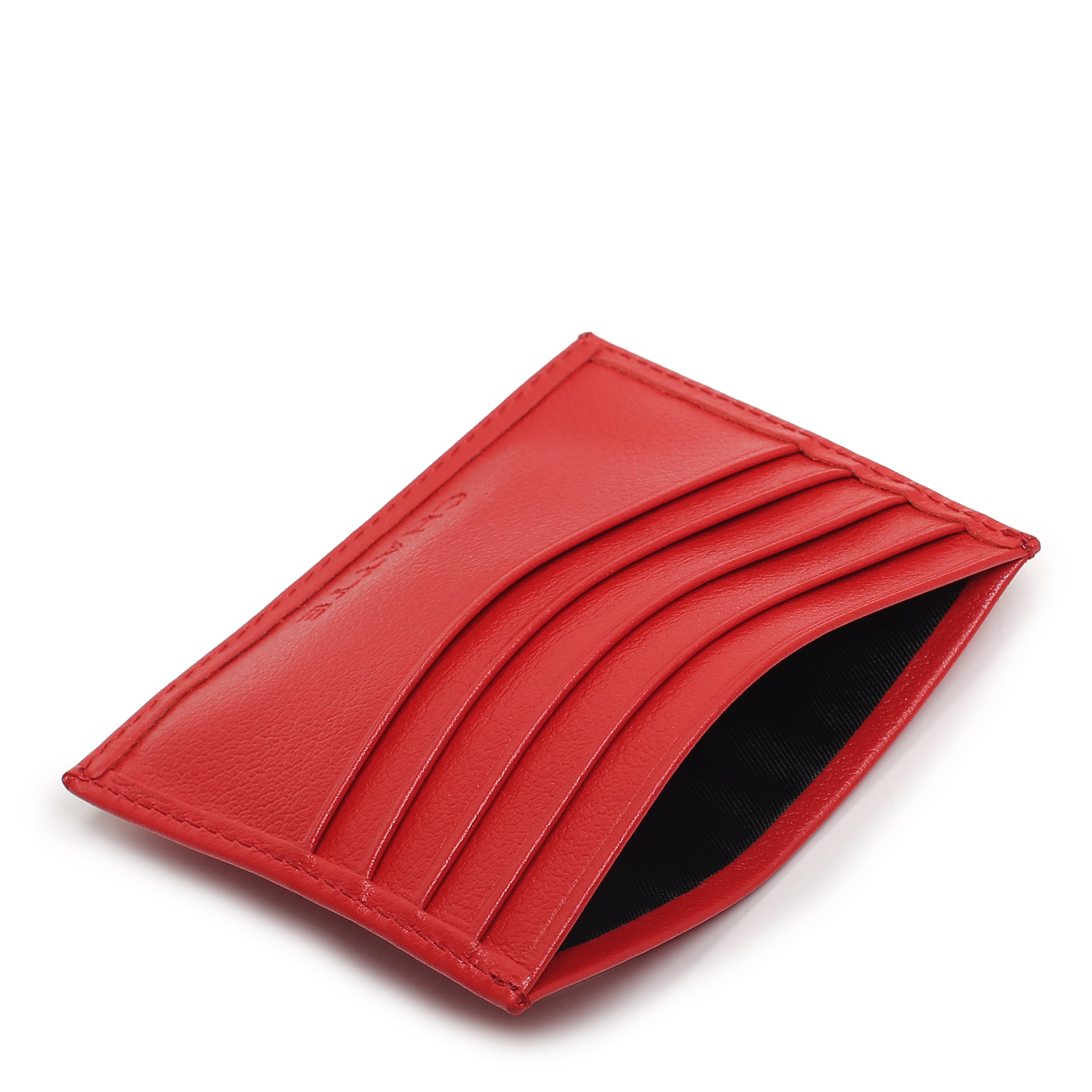 Кожаная визитница Chatte Lion