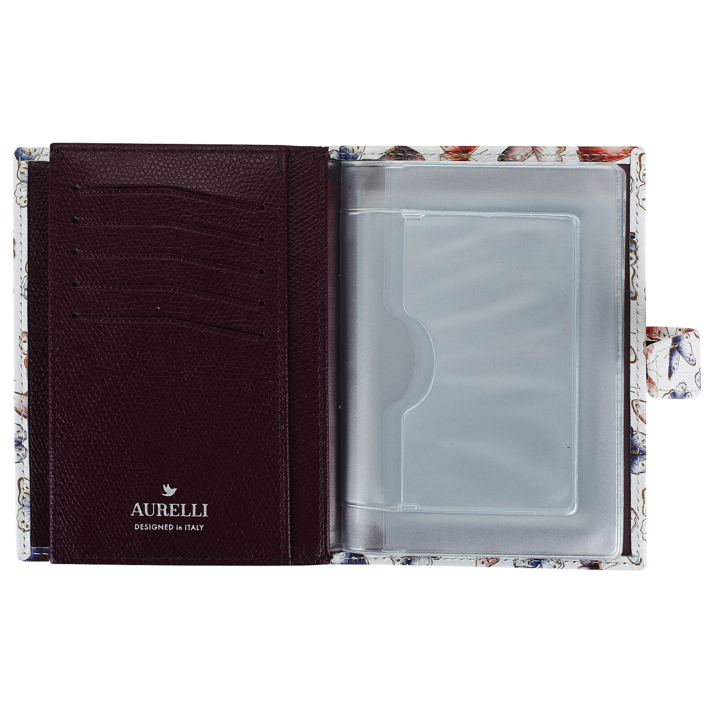 Обложка для паспорта и автодокументов с принтом Aurelli Alma fantasia