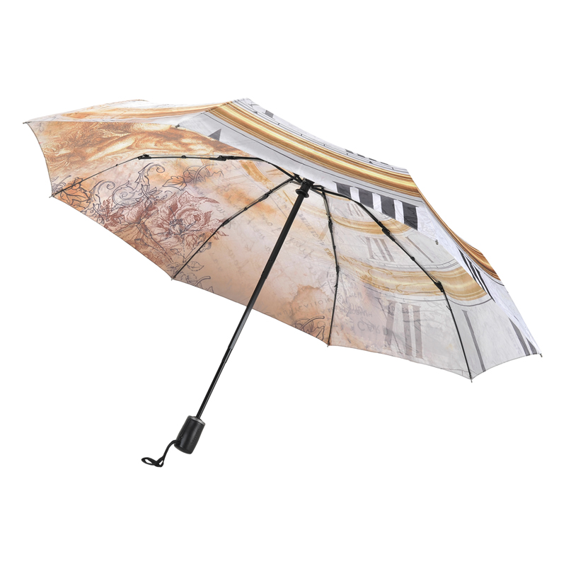 Складной зонт с принтом Raindrops 