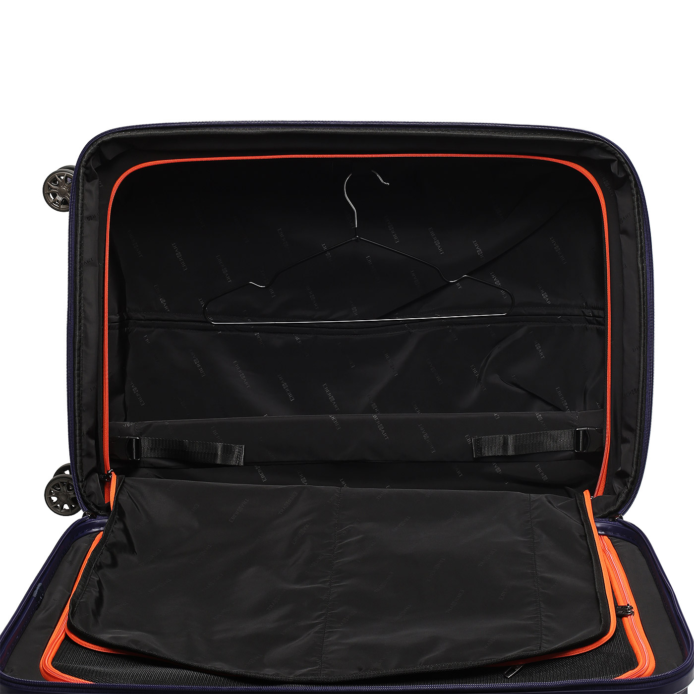 Чемодан с весами и амортизированными колесами Eberhart Lotus 2.0