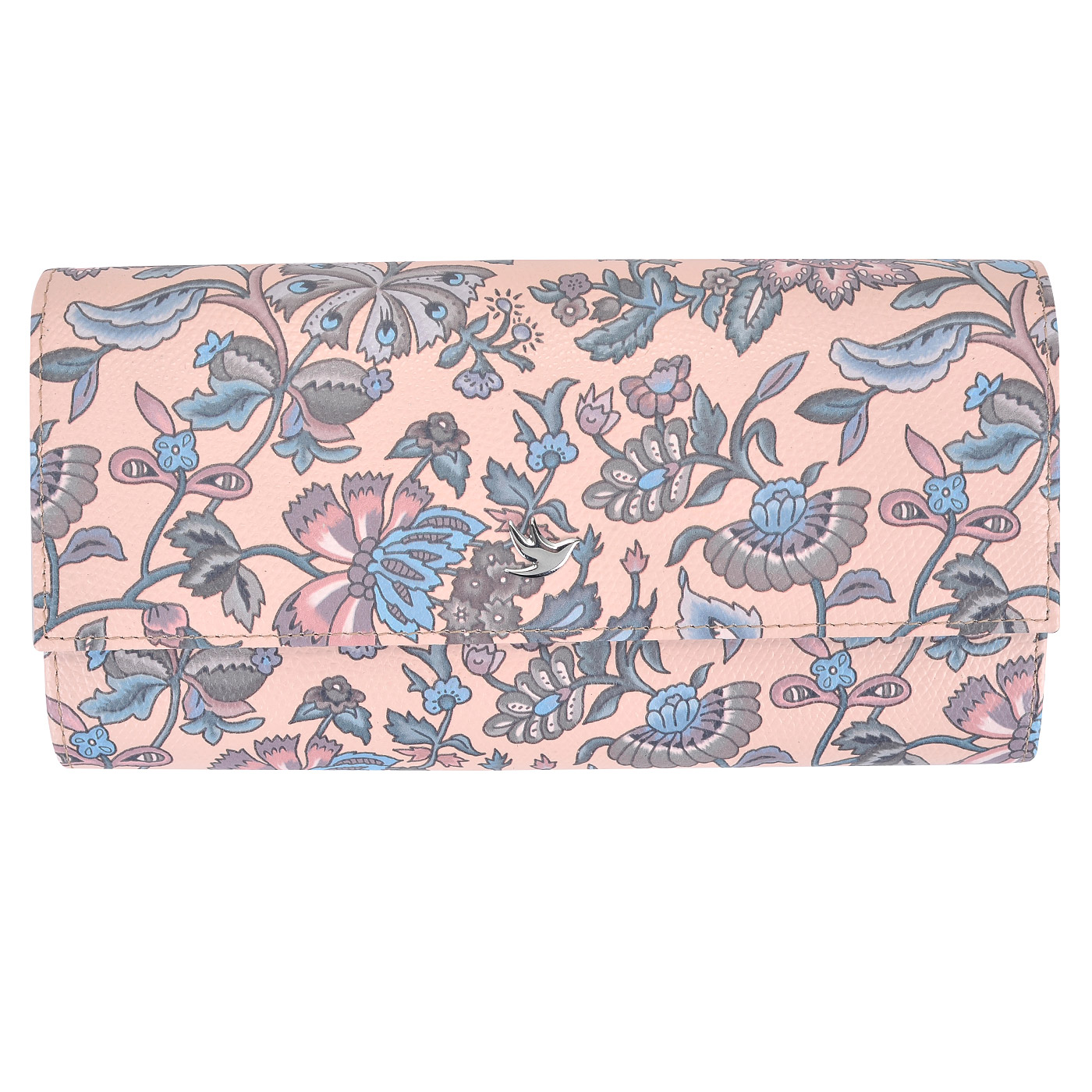 Aurelli Женское кожаное портмоне с принтом