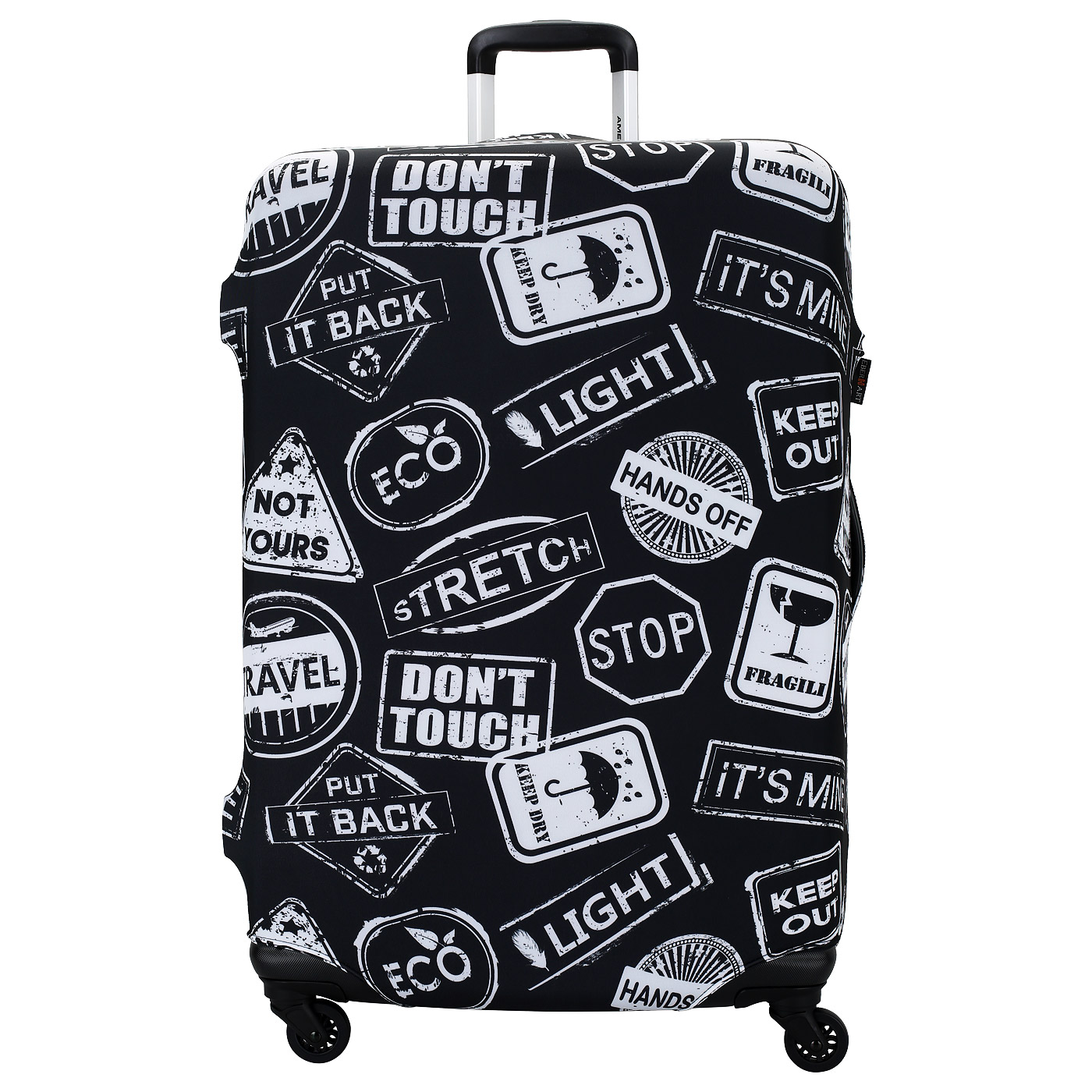 Чехол для чемодана Eberhart Warning Mix