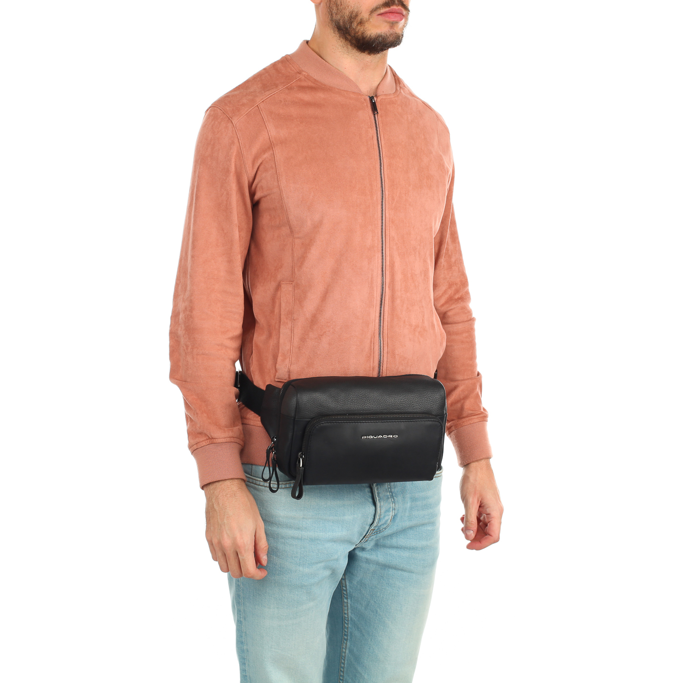 Кожаная поясная сумка Piquadro Line