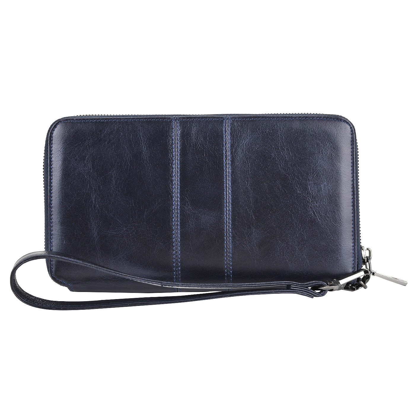 Кожаное портмоне с ремешком на запястье Stevens 