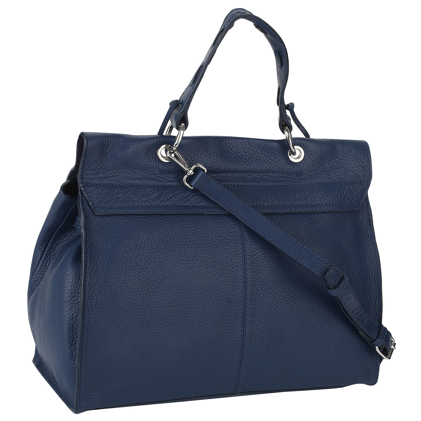 Синяя комбинированная сумка Cromia Lexa