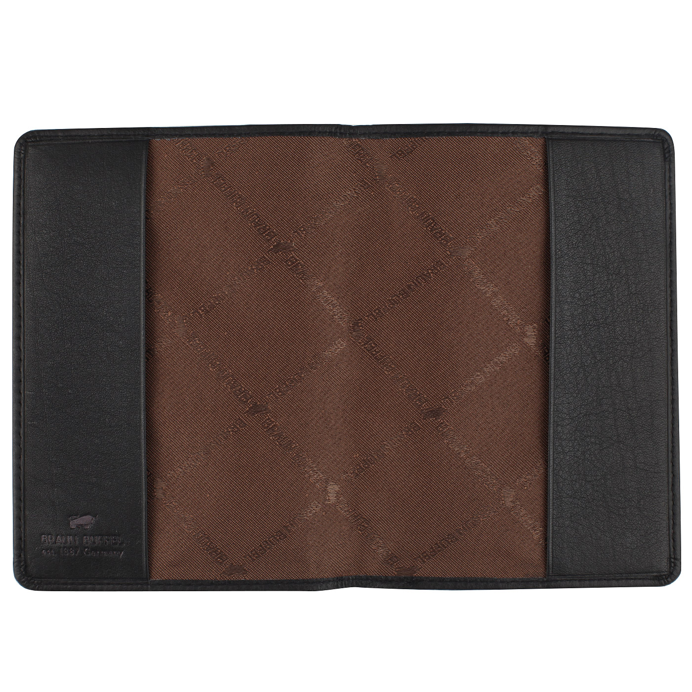Черная обложка для паспорта Braun Buffel Miami