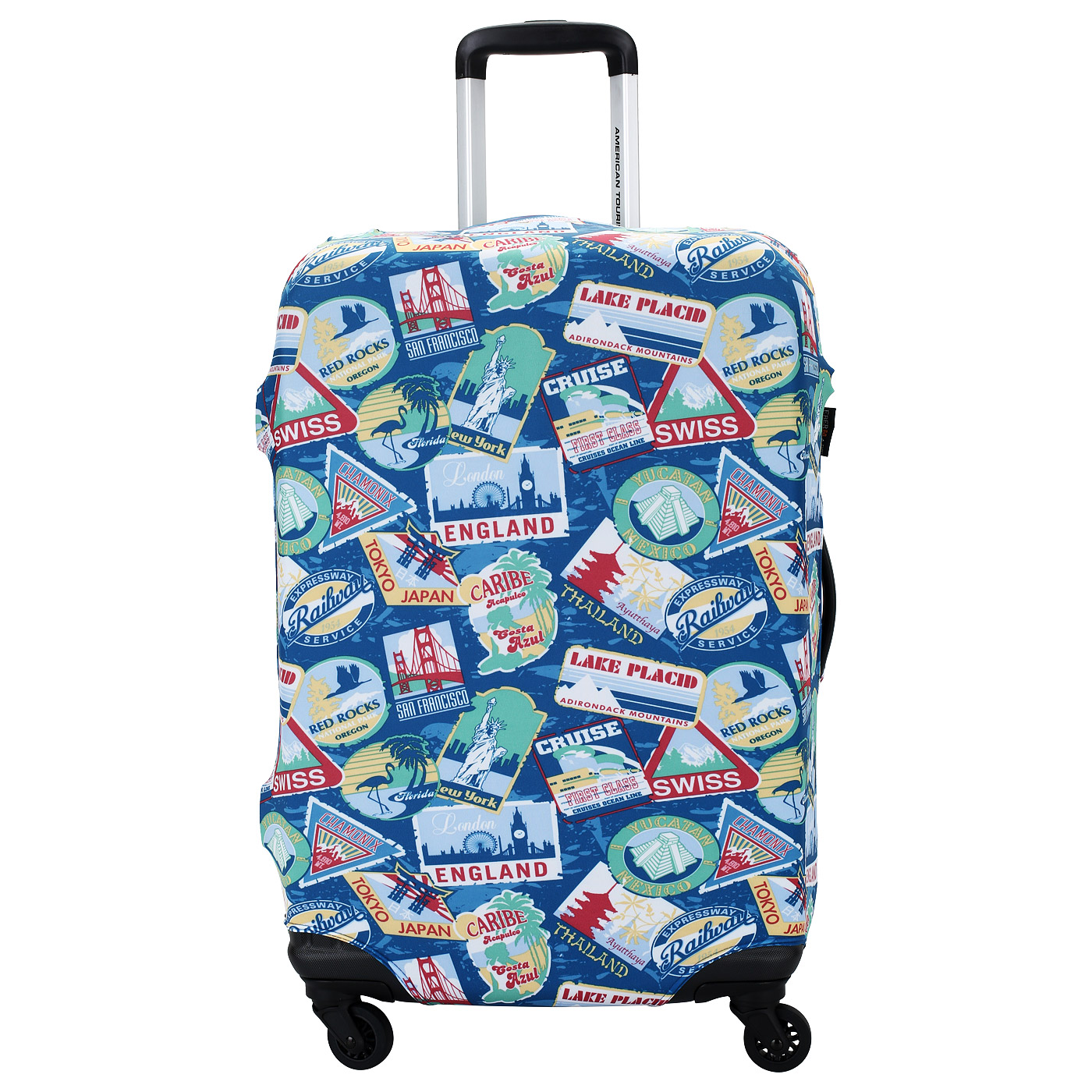 Чехол для чемодана Eberhart Blue Collage