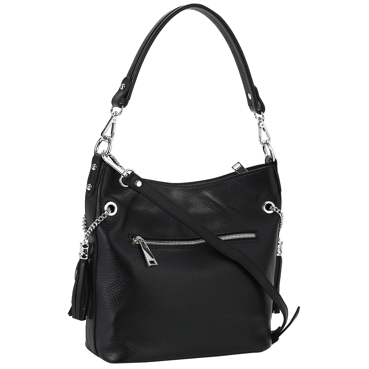 Мягкая сумка из кожи Chatte Marseille