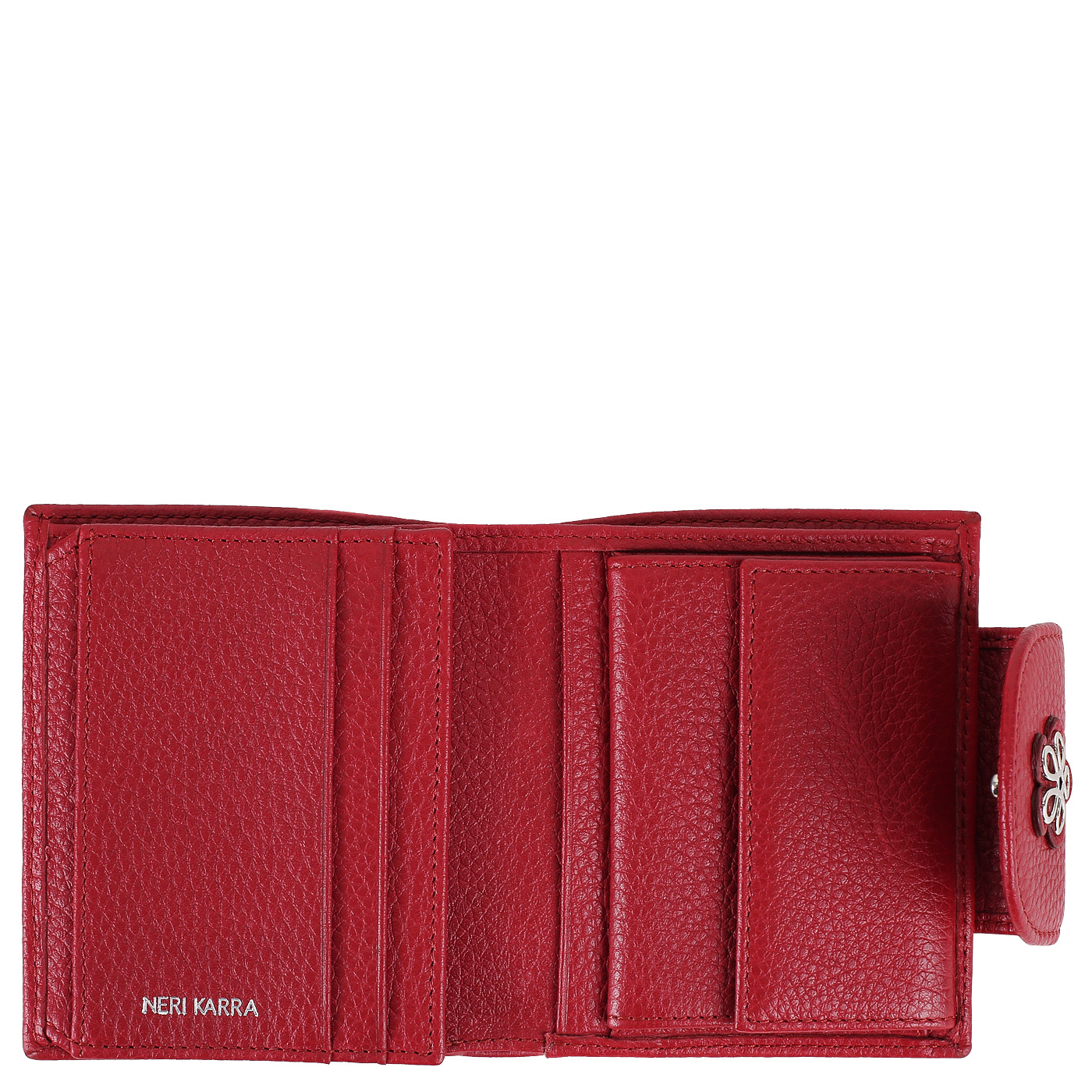 Кошелек складной на кнопке Neri Karra 