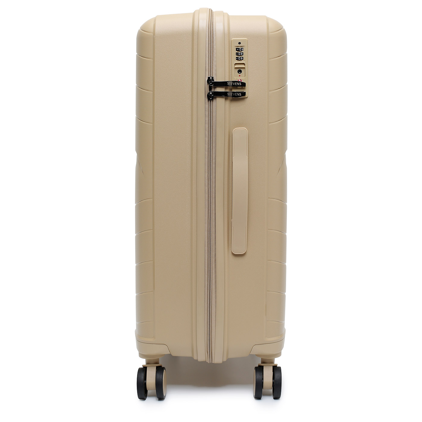 Чемодан средний M из полипропилена Stevens Chrome