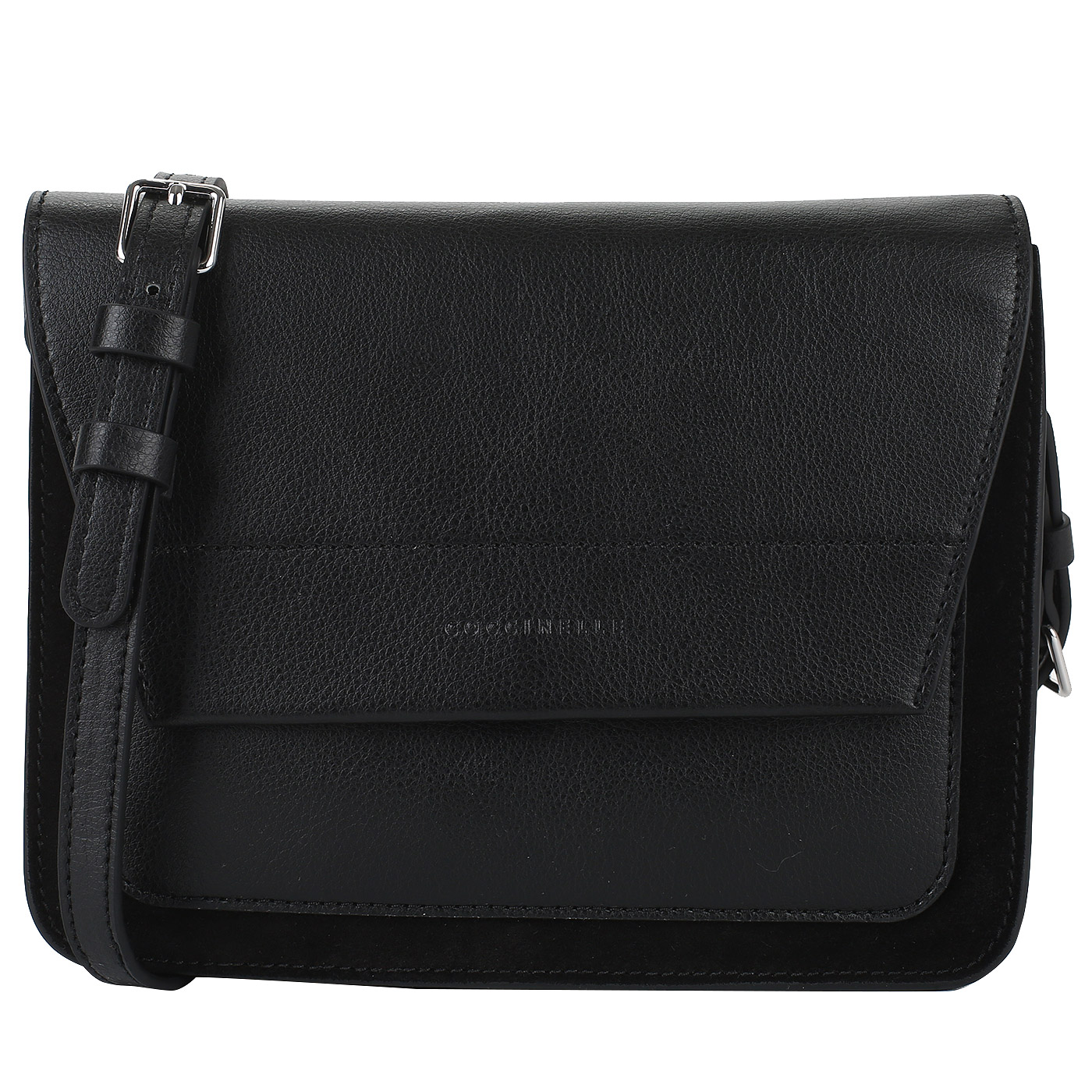 Coccinelle Сумочка из кожи и замши