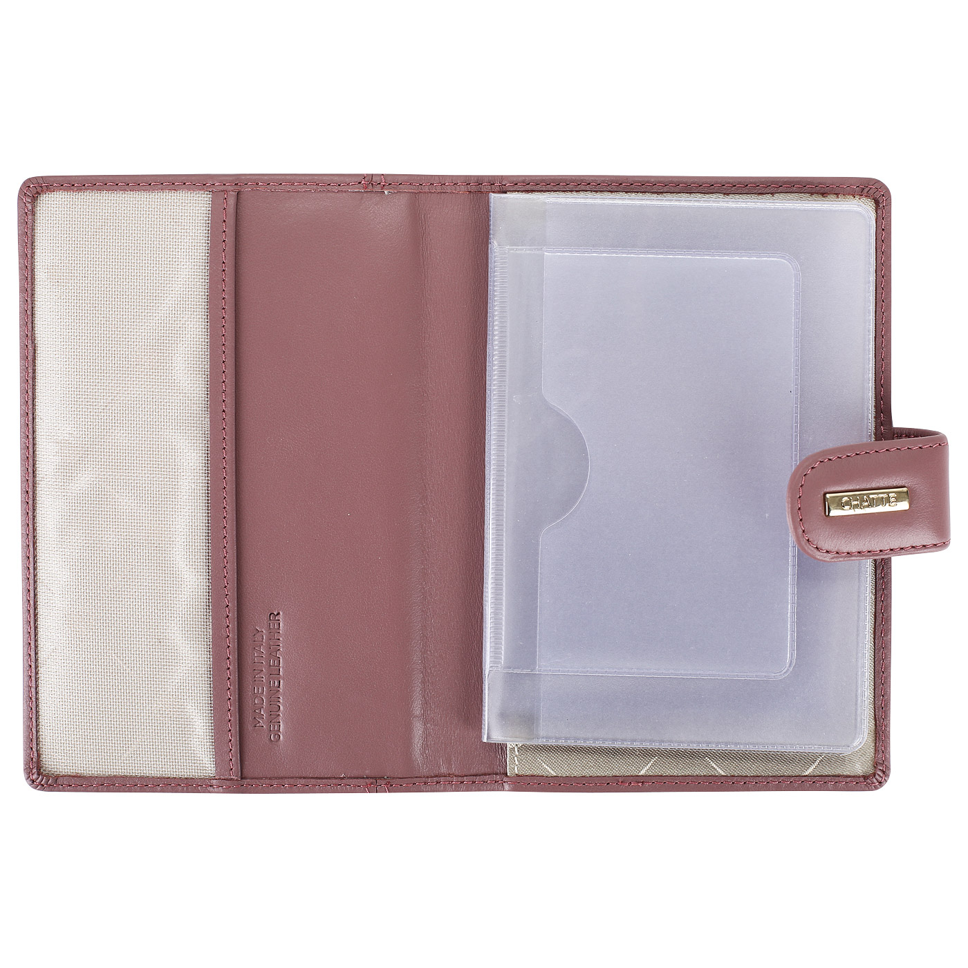 Кожаная обложка для автодокументов Chatte Zoe