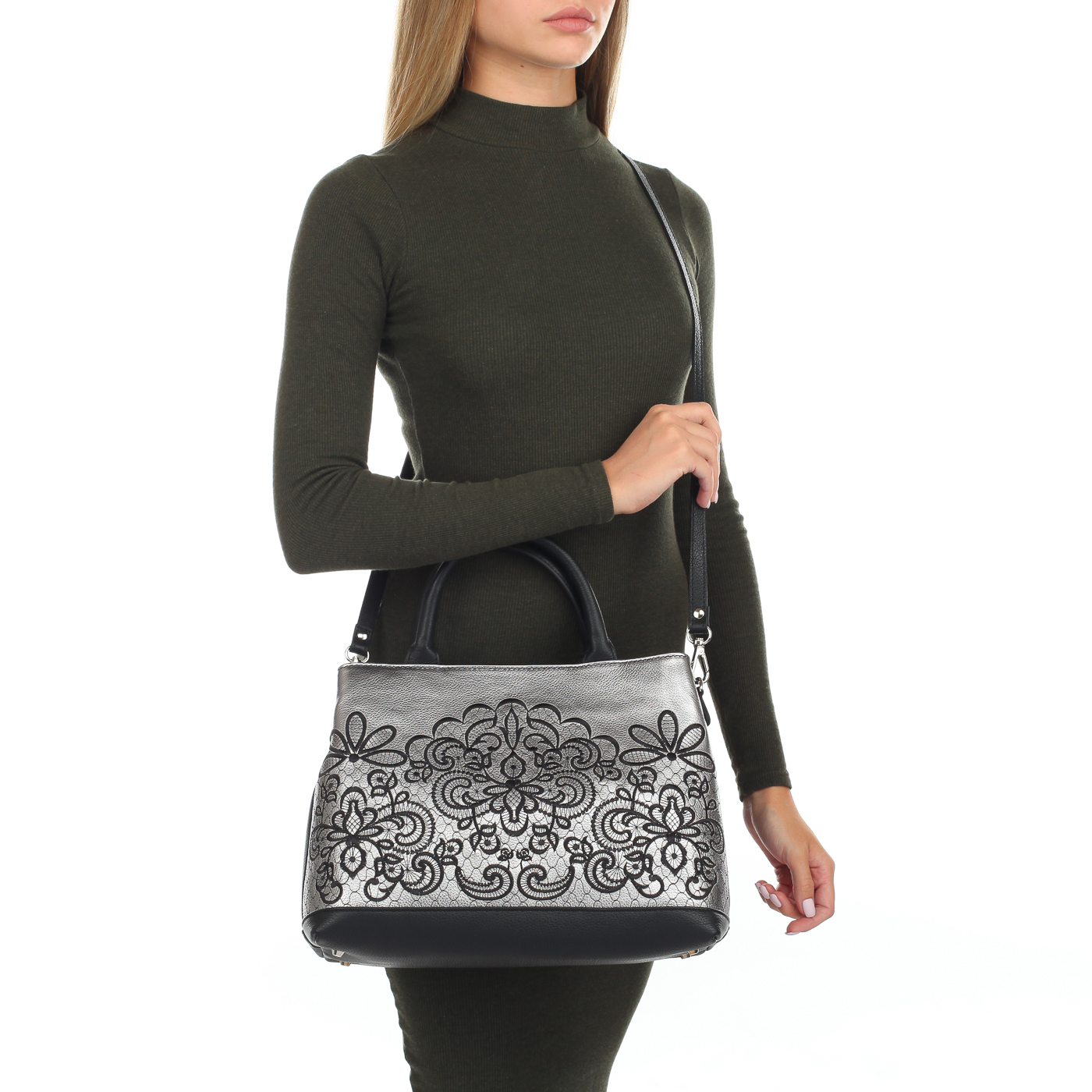 Сумка с двумя отделами Marina Creazioni 