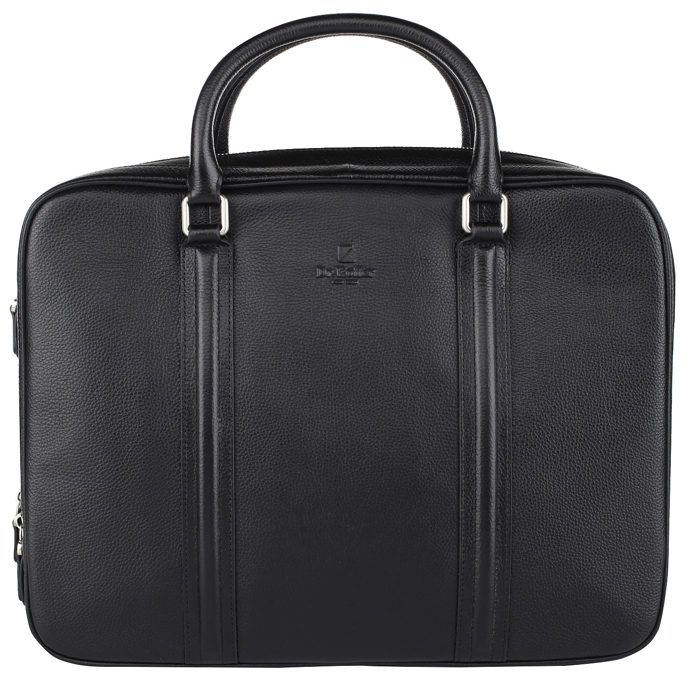 Dr. Koffer Деловая кожаная сумка с двумя отделами