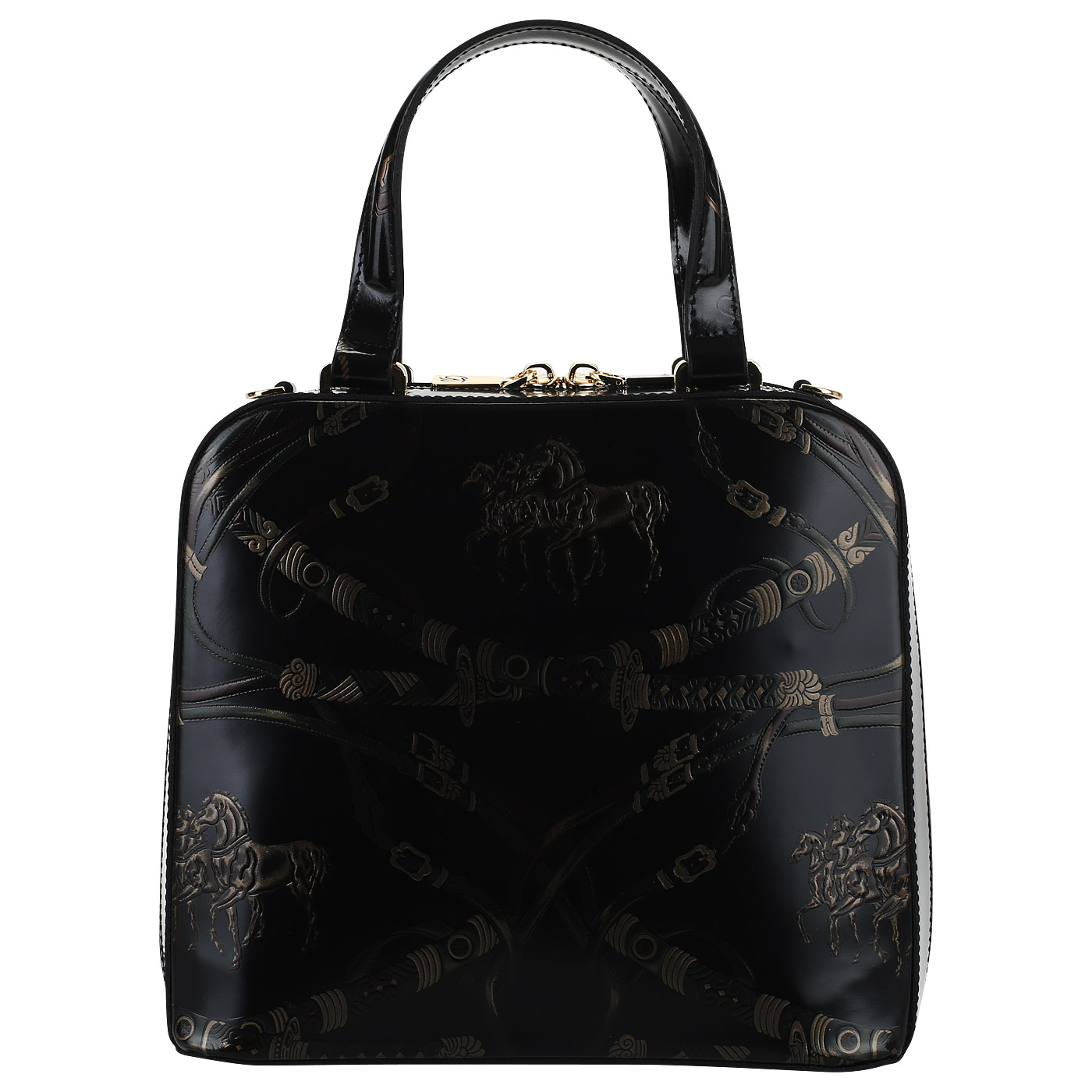 Gilda Tonelli Кожаная сумка с тиснением